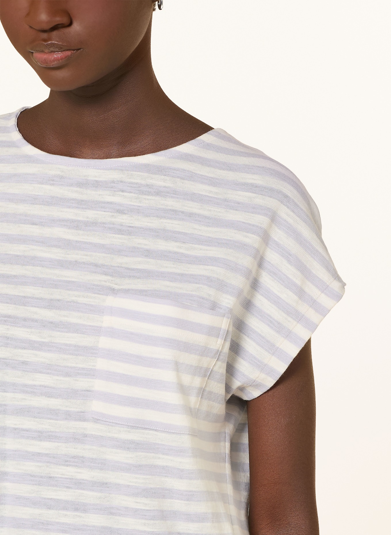 Marc O'Polo koszulka: JASNONIEBIESKI / BIAŁY