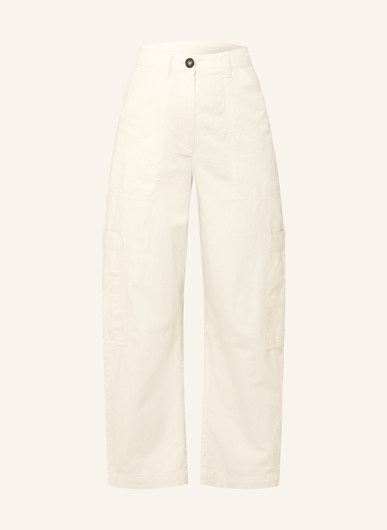 Marc O'Polo cargo pants: ECRU