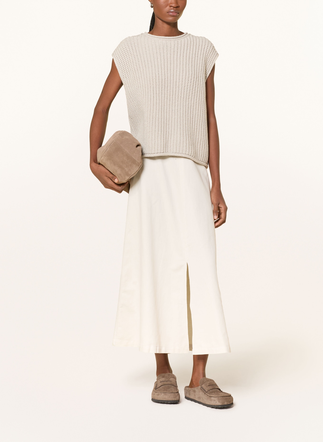 Marc O'Polo skirt: BEIGE