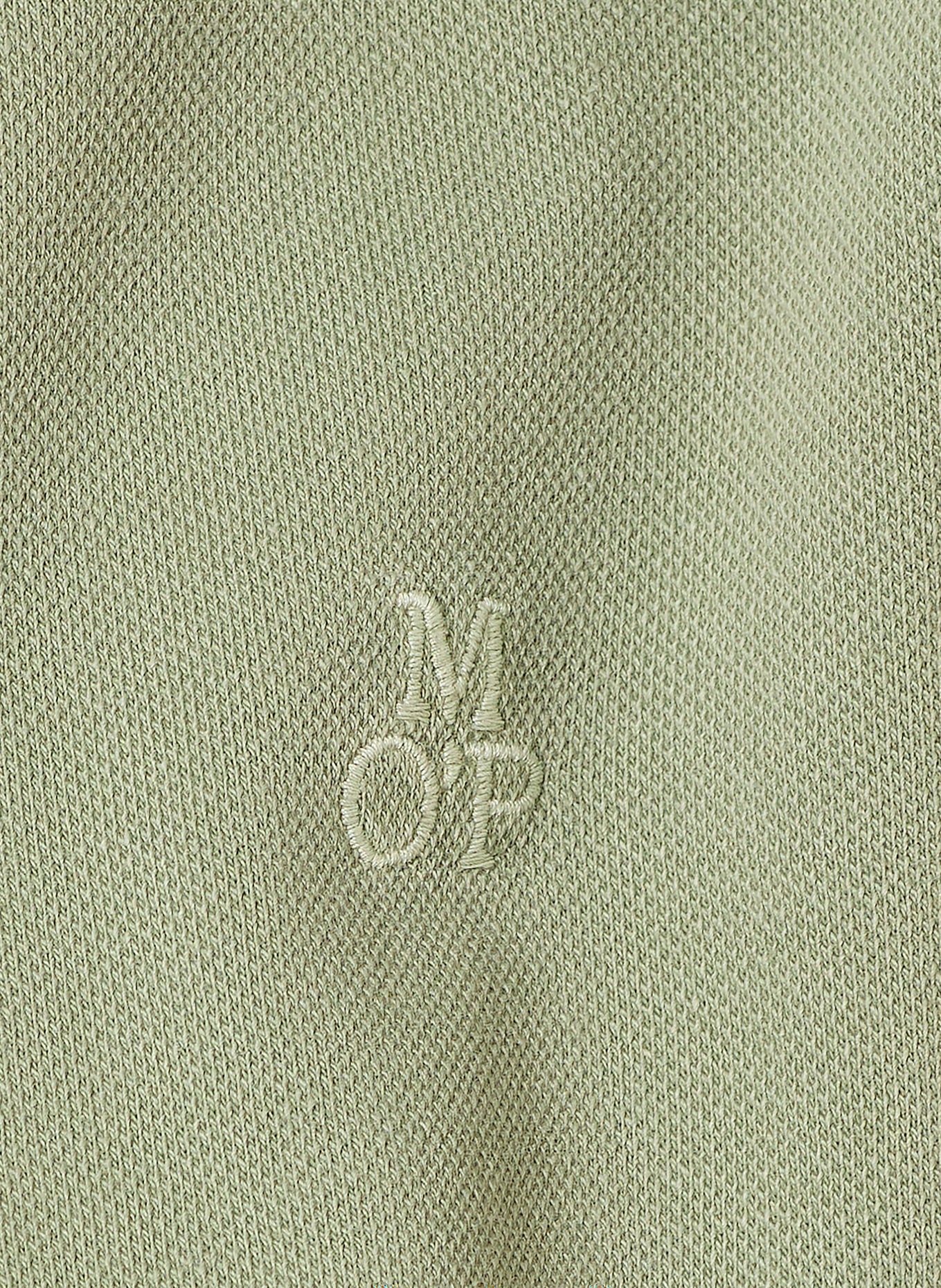 Marc O'Polo Strick-Poloshirt: HELLGRÜN