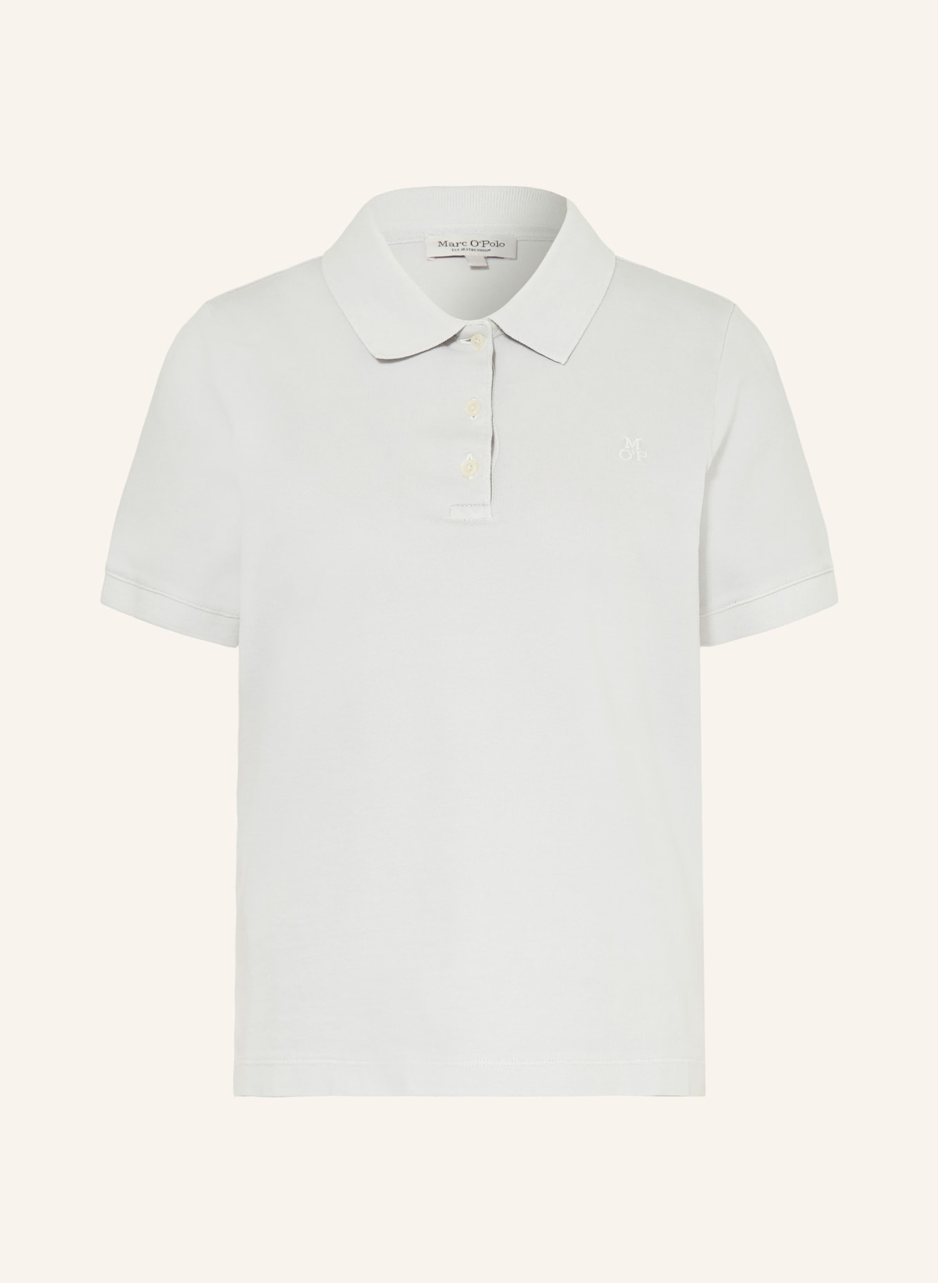 Marc O'Polo Pletené polo tričko: TMAVĚ MODRÁ