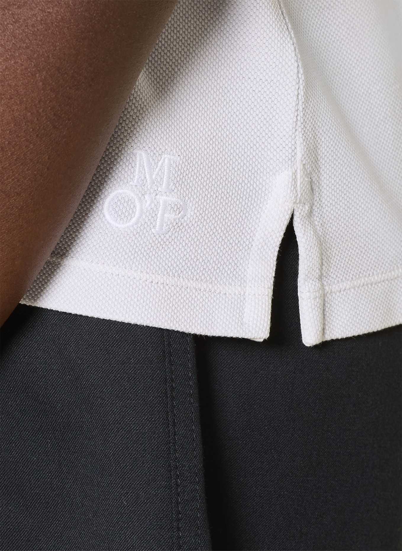 Marc O'Polo Polo piqué: BLEU CLAIR