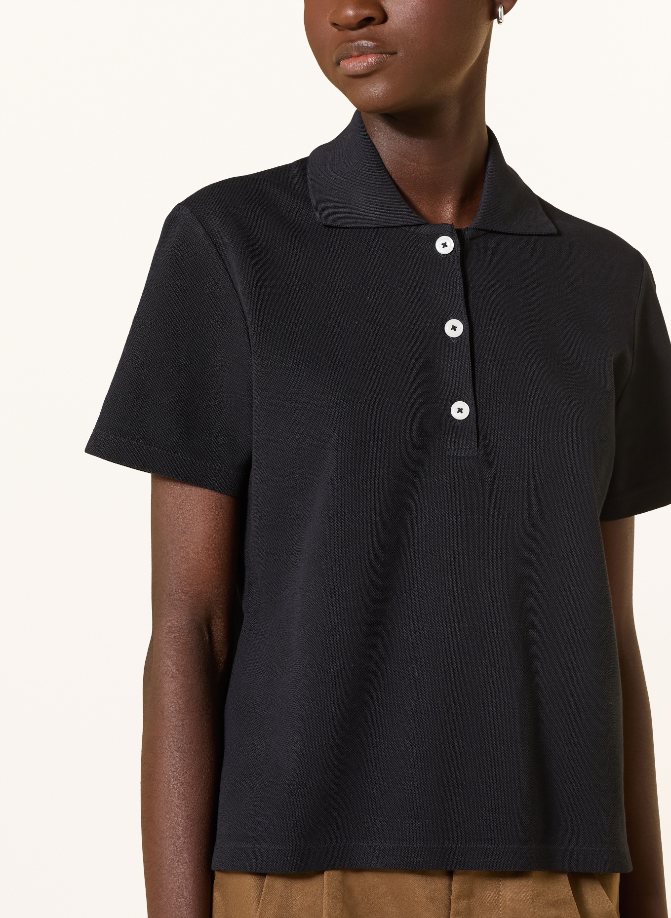 Marc O'Polo Polo piqué: BLEU FONCÉ