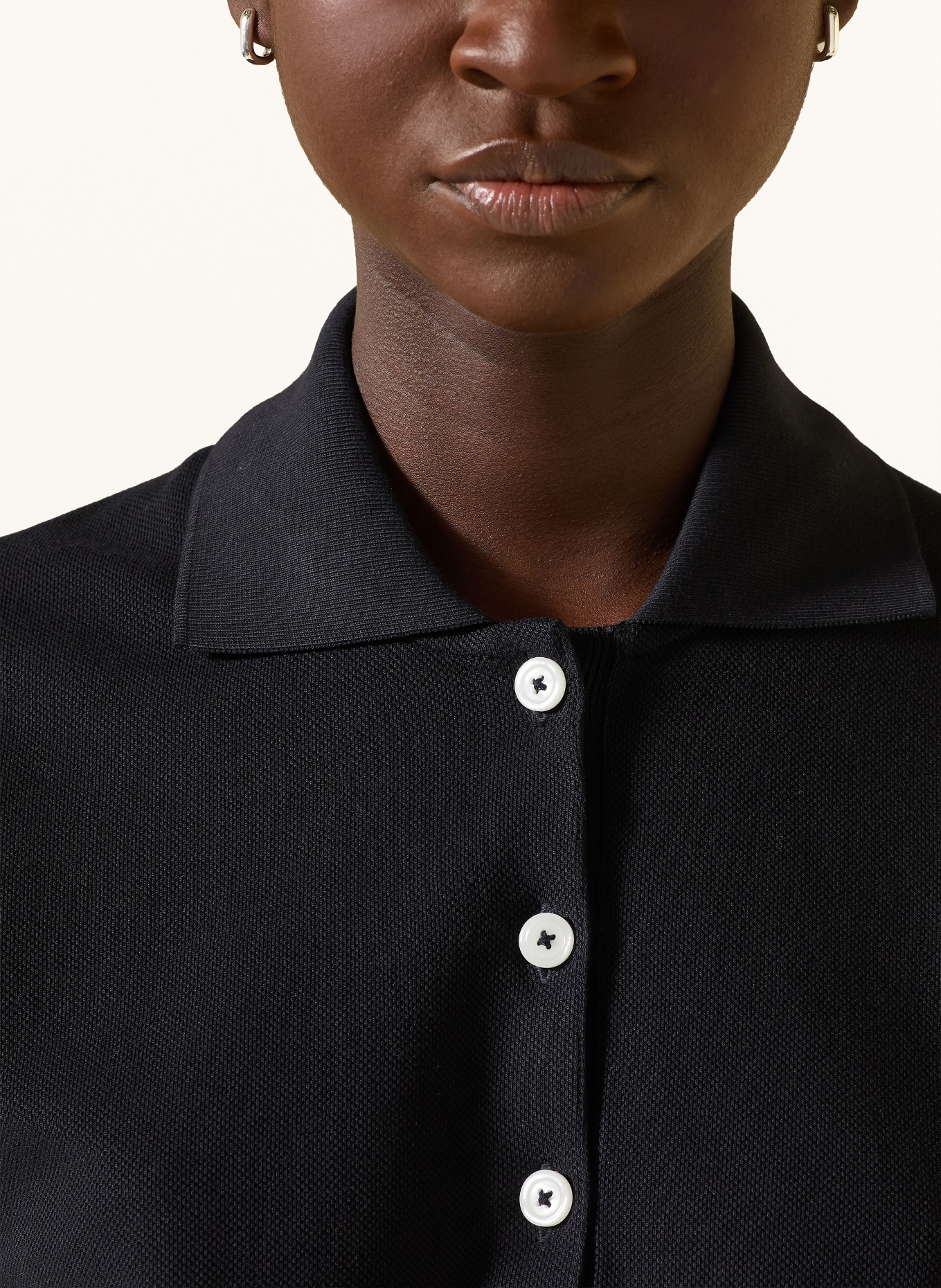 Marc O'Polo Polo piqué: BLEU FONCÉ