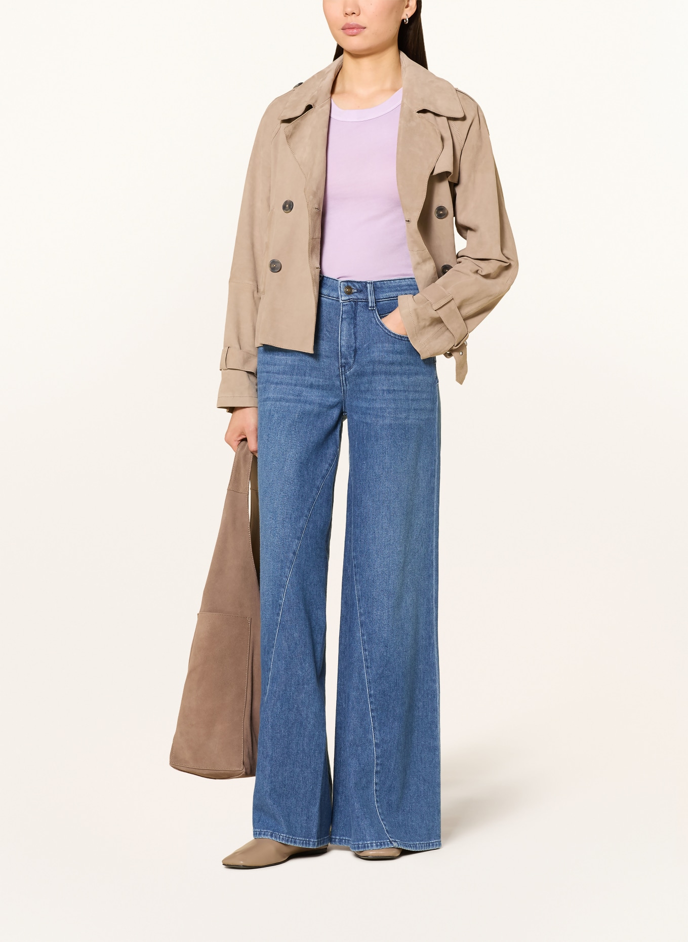 Marc O'Polo koszulka: JASNOFIOLETOWY