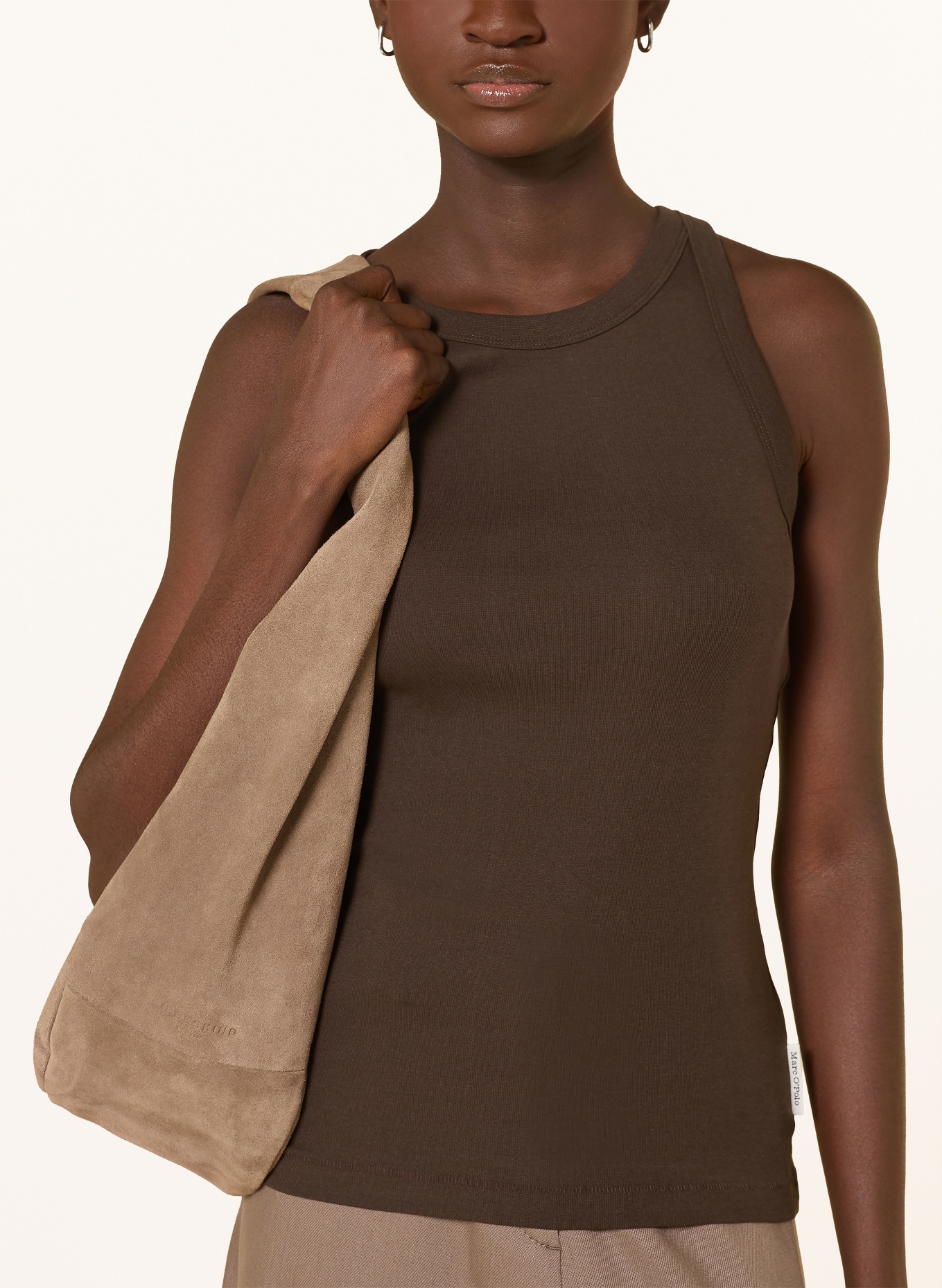 Marc O'Polo Top: DUNKELBRAUN