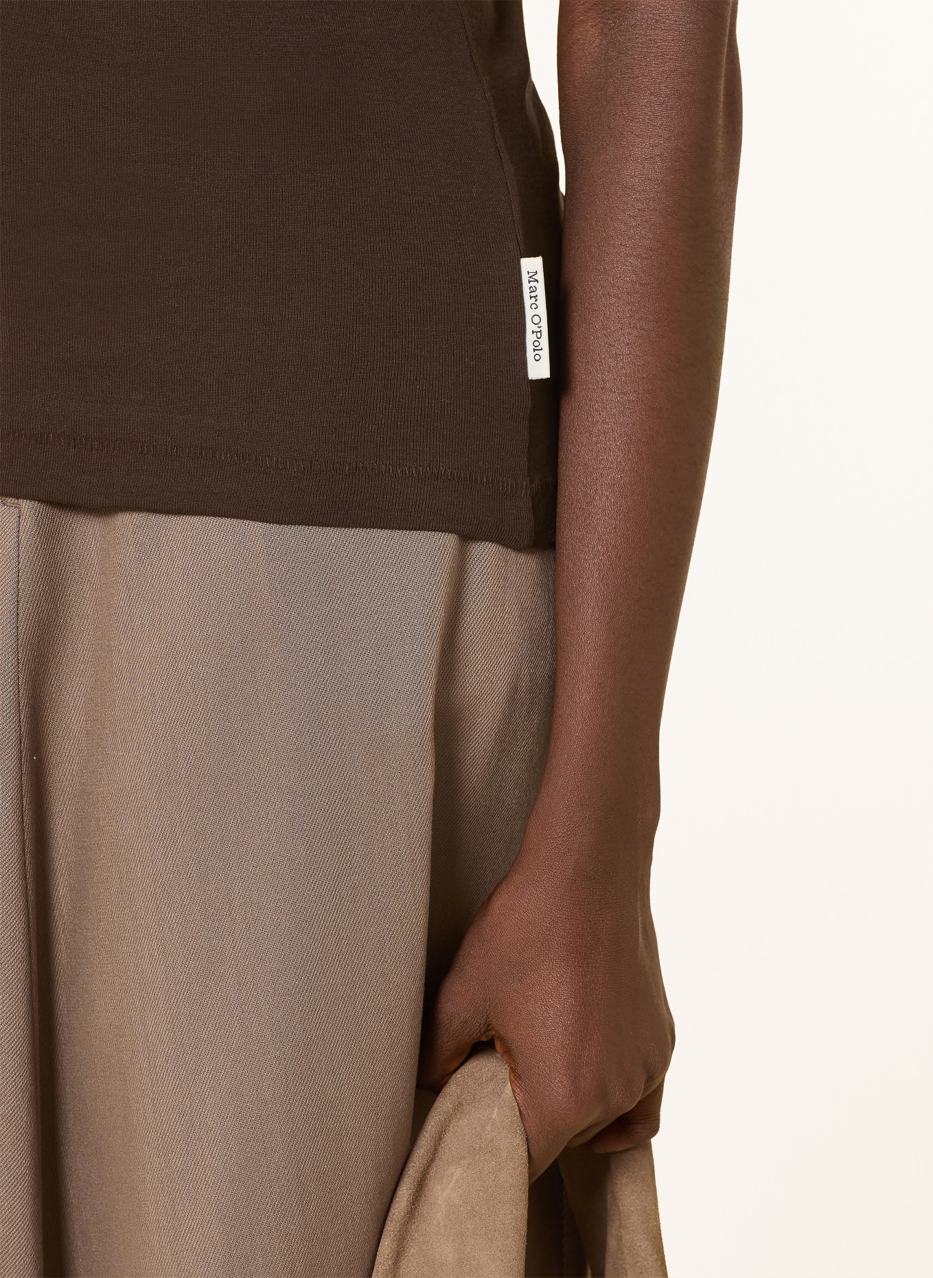 Marc O'Polo Top: DUNKELBRAUN