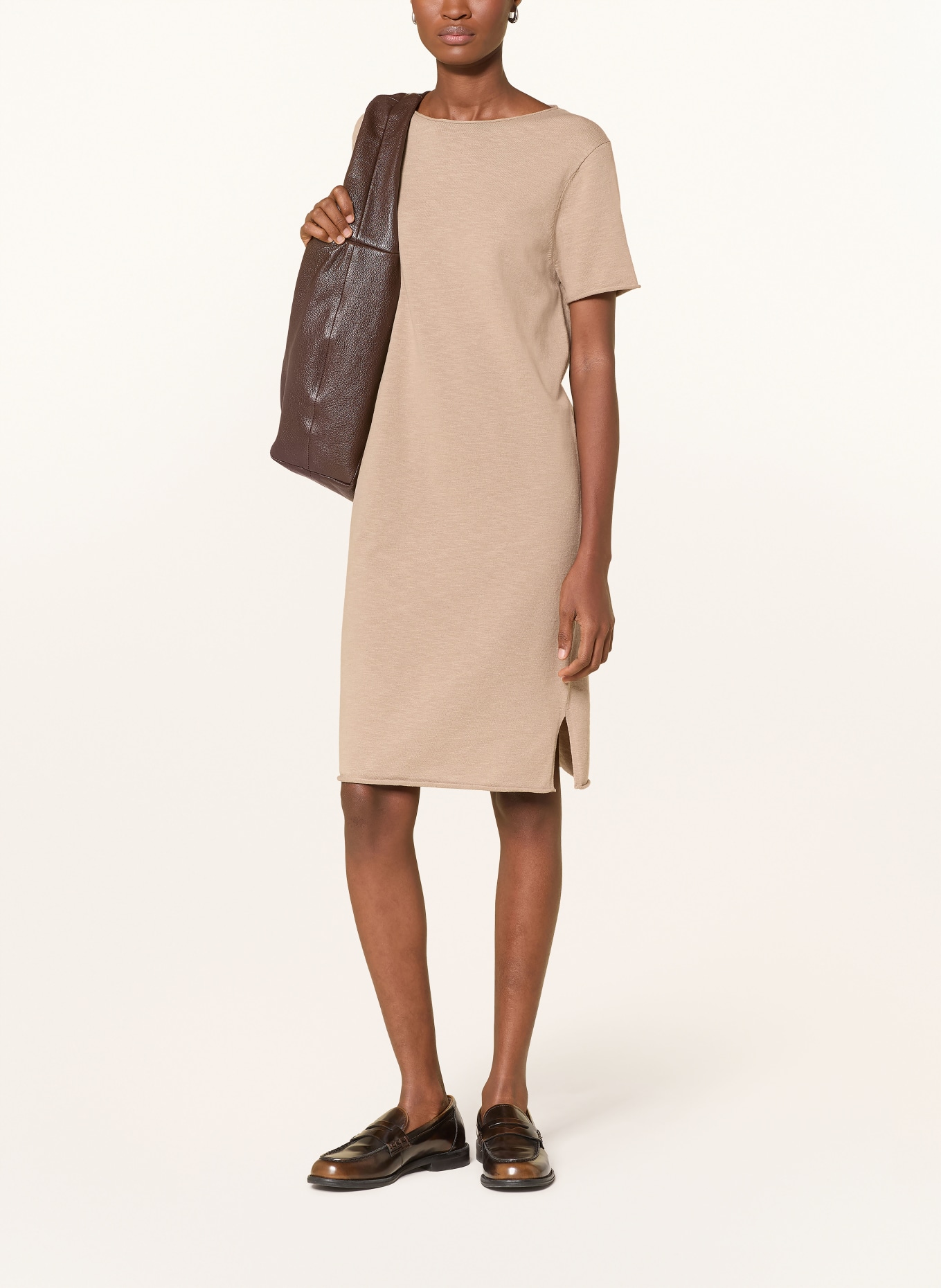 Marc O'Polo Strickkleid: BEIGE