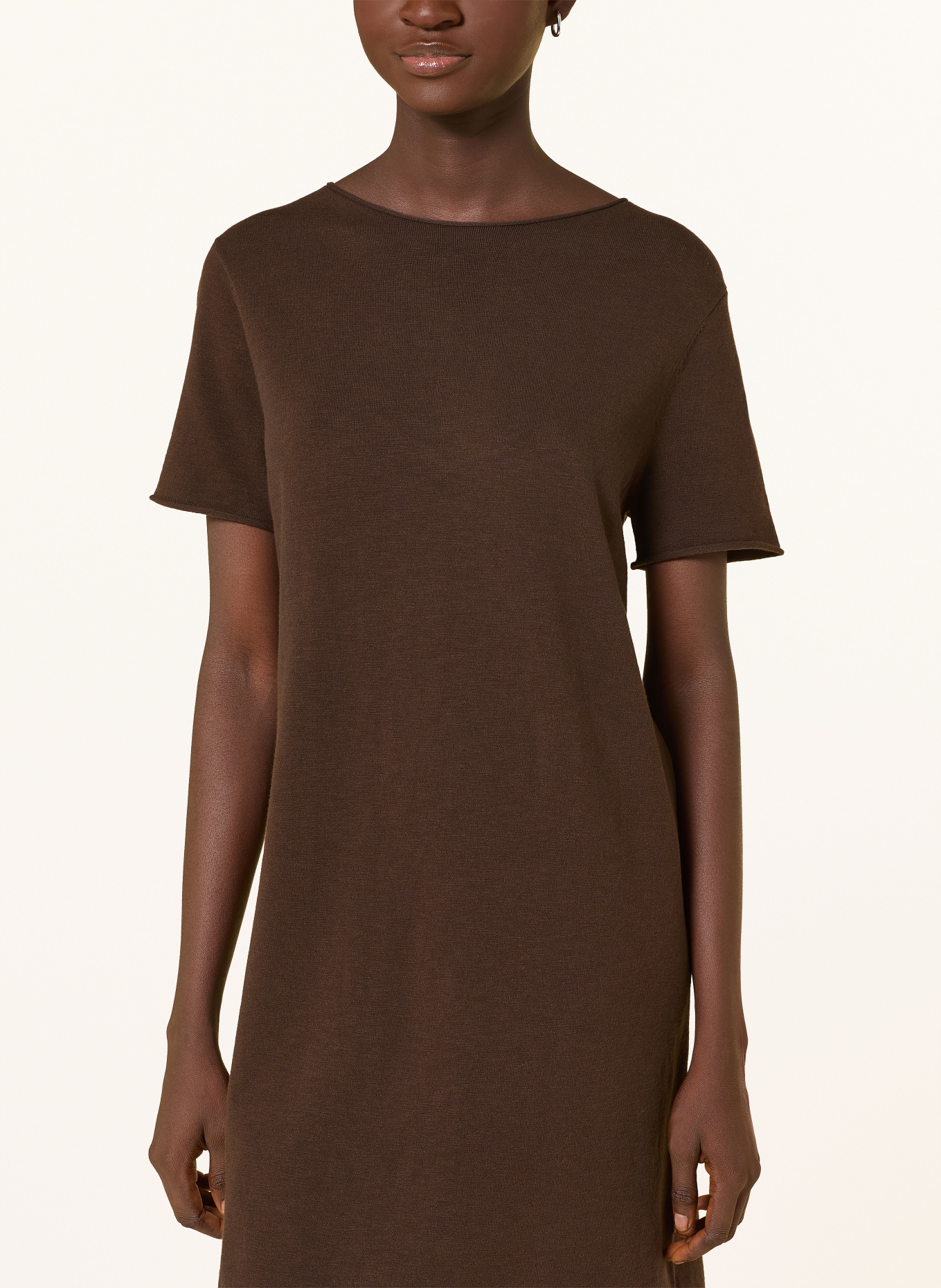 Marc O'Polo knit dress: DARK BROWN