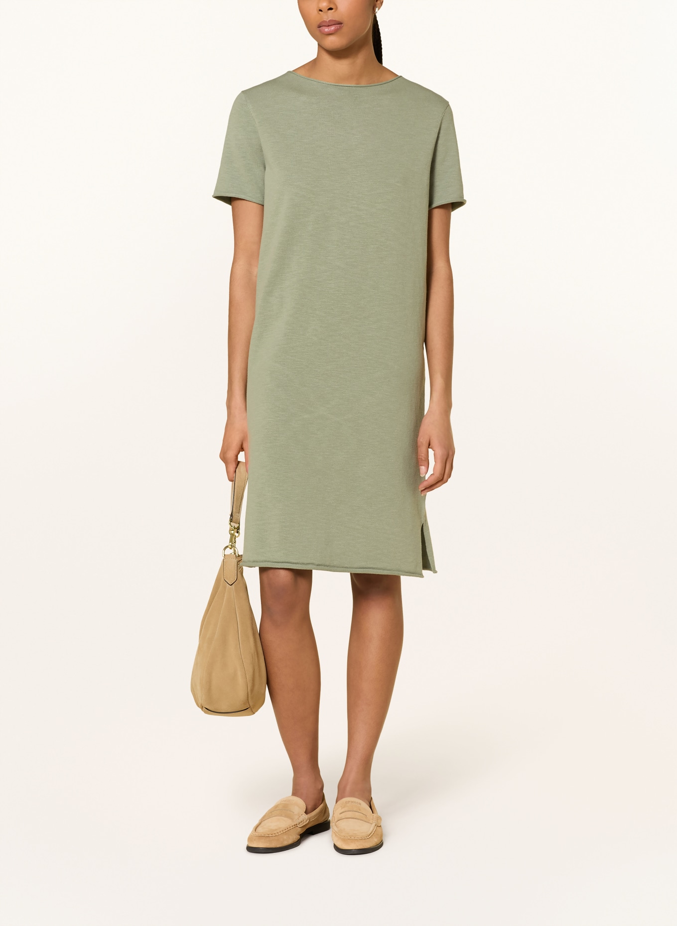 Marc O'Polo knit dress: OLIVE