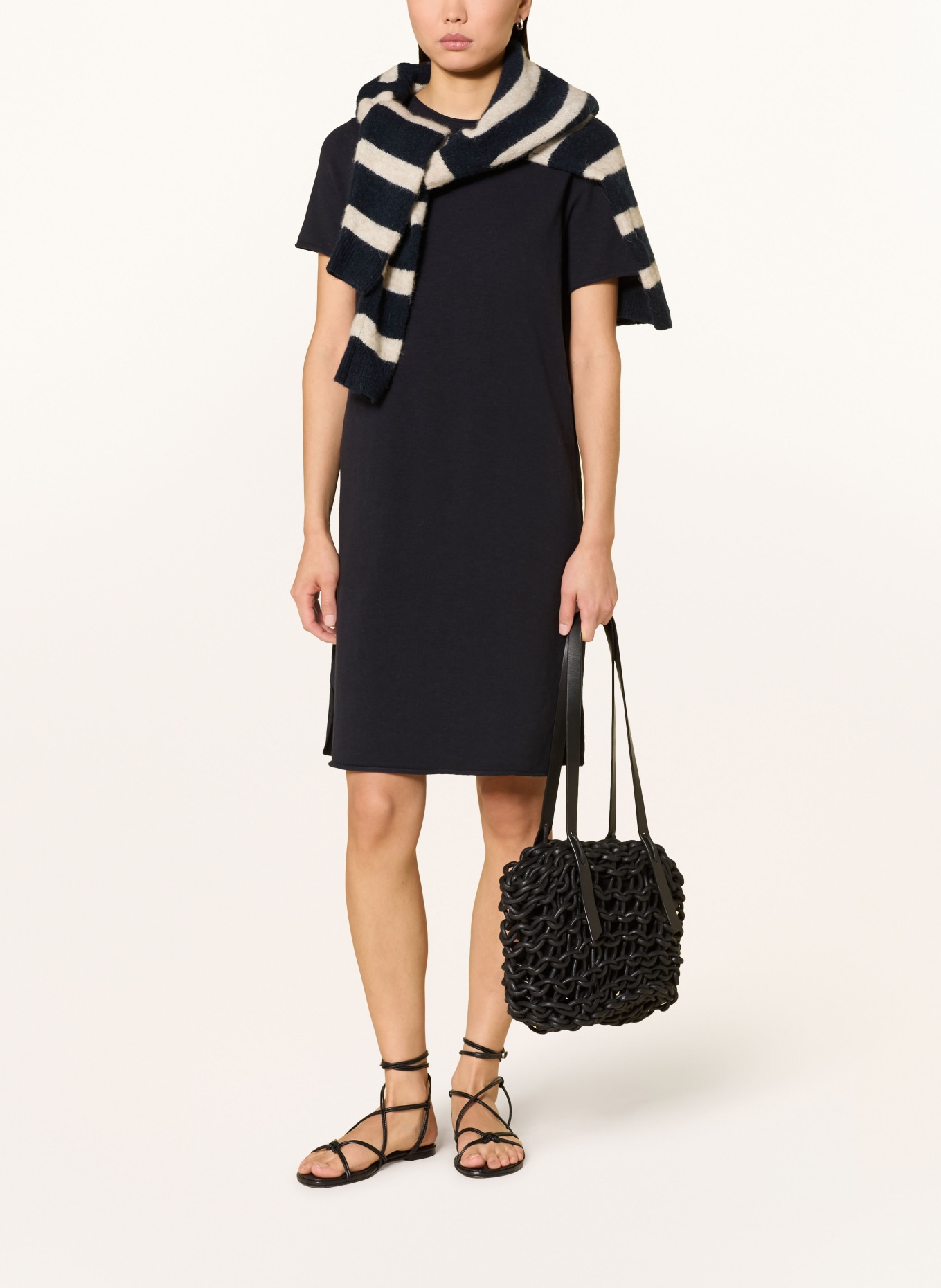 Marc O'Polo knit dress: BLACK