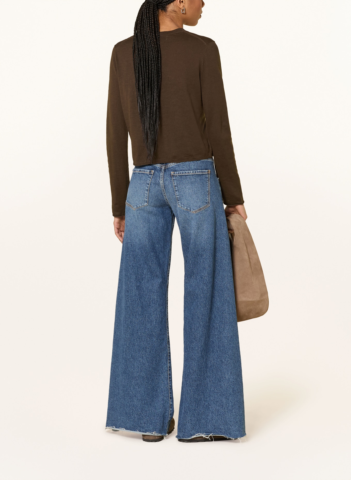 Marc O'Polo cardigan: DARK BROWN