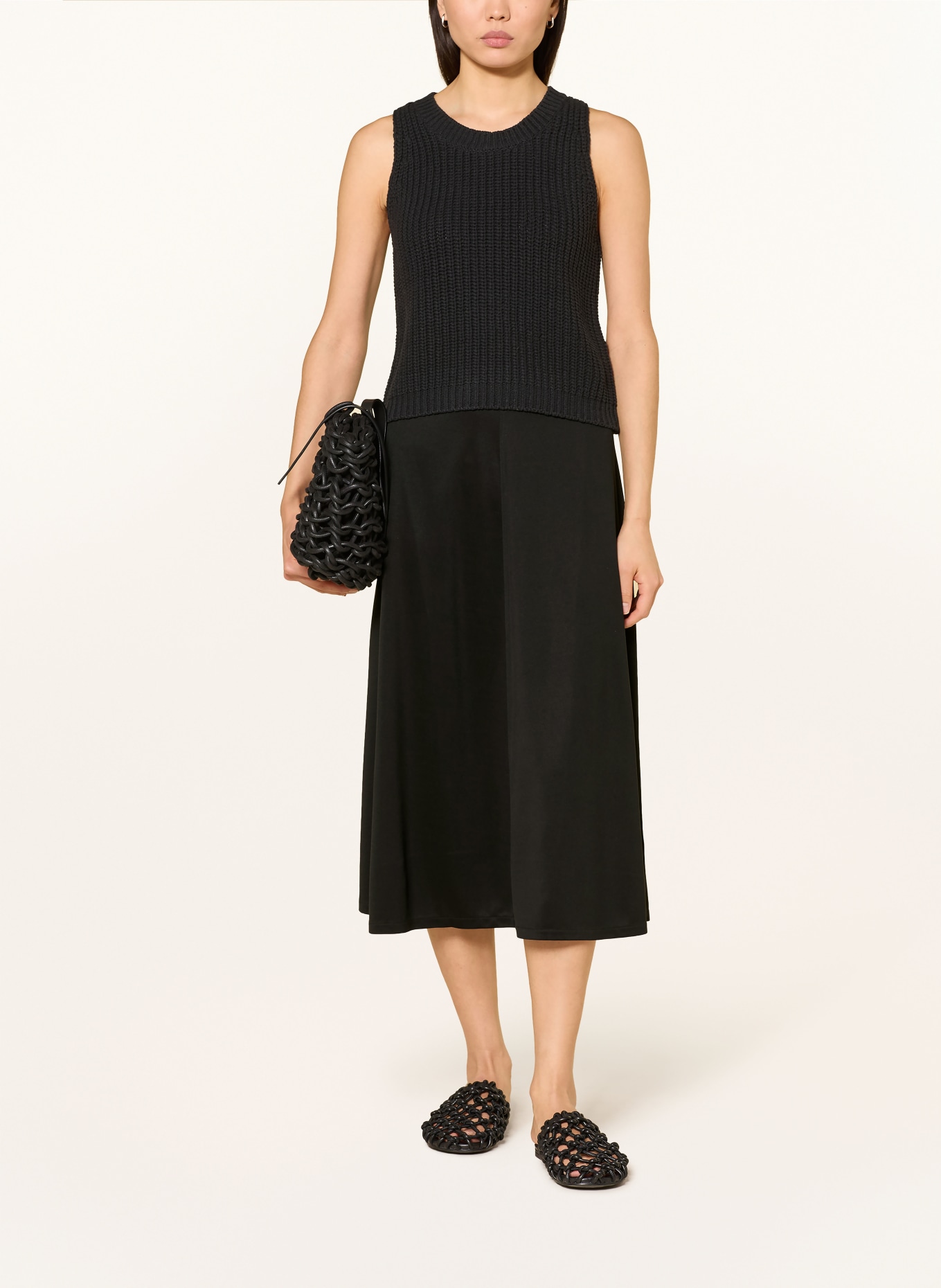 Marc O'Polo jersey skirt: BLACK