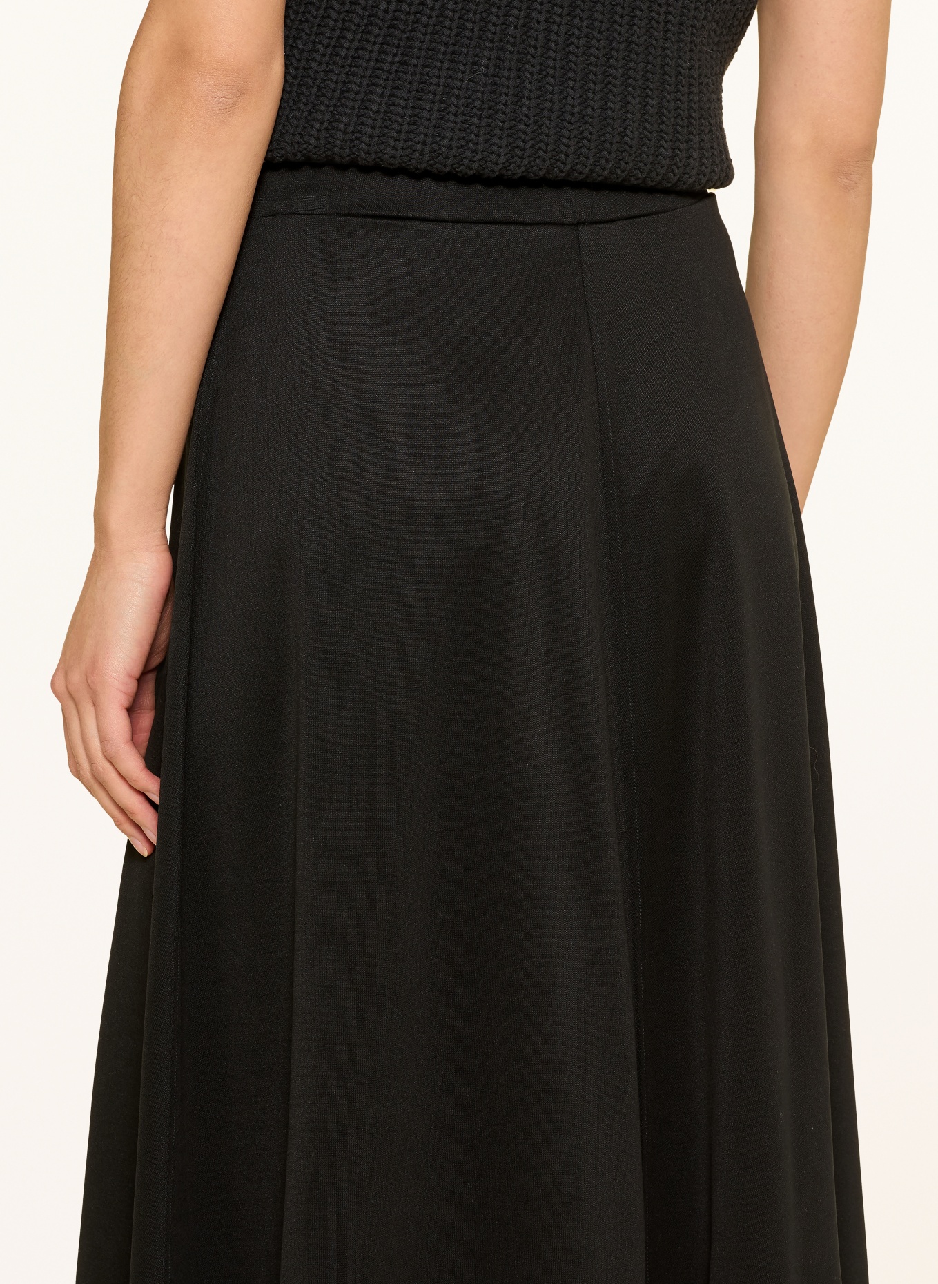 Marc O'Polo jersey skirt: BLACK
