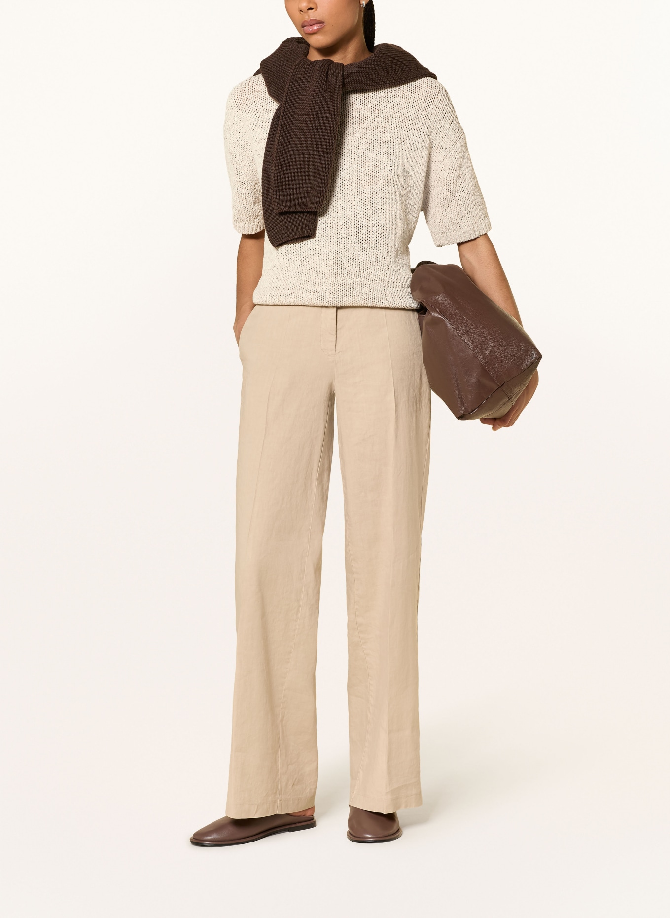 Marc O'Polo Strickshirt: BEIGE