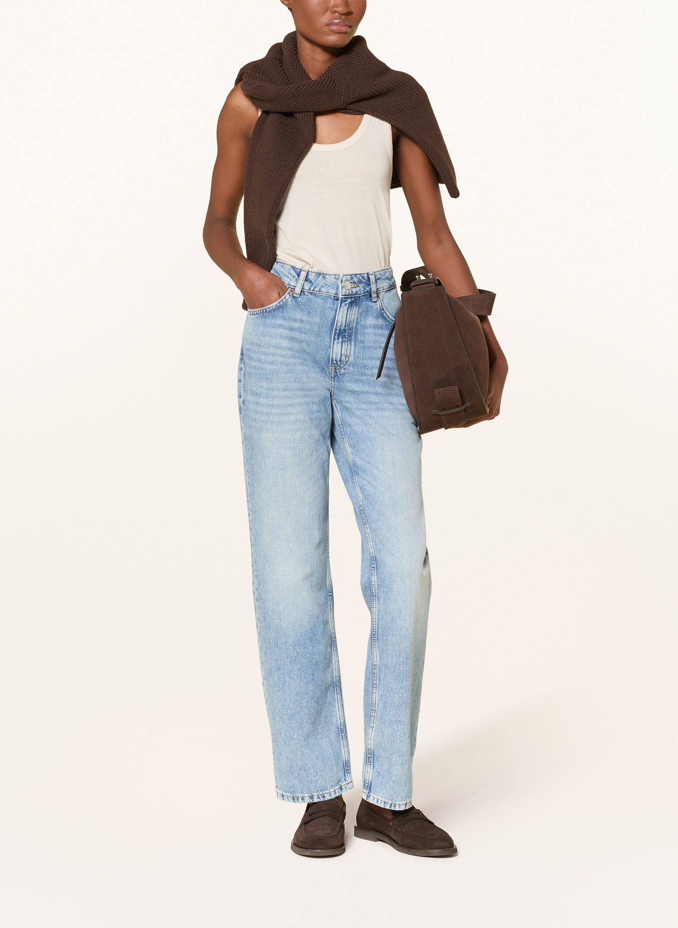 Marc O'Polo Haut: MARRON CLAIR