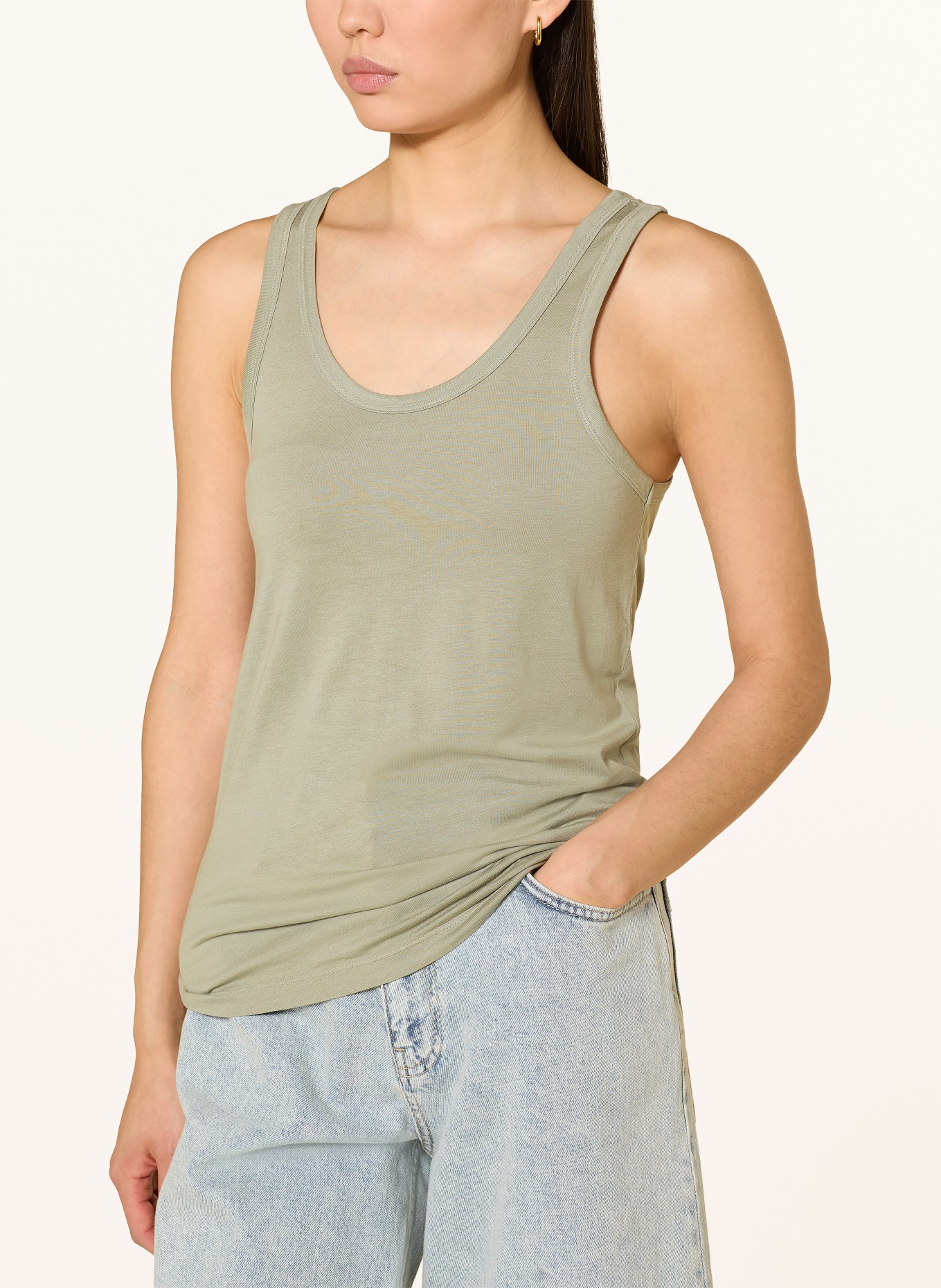 Marc O'Polo Top: HELLGRÜN