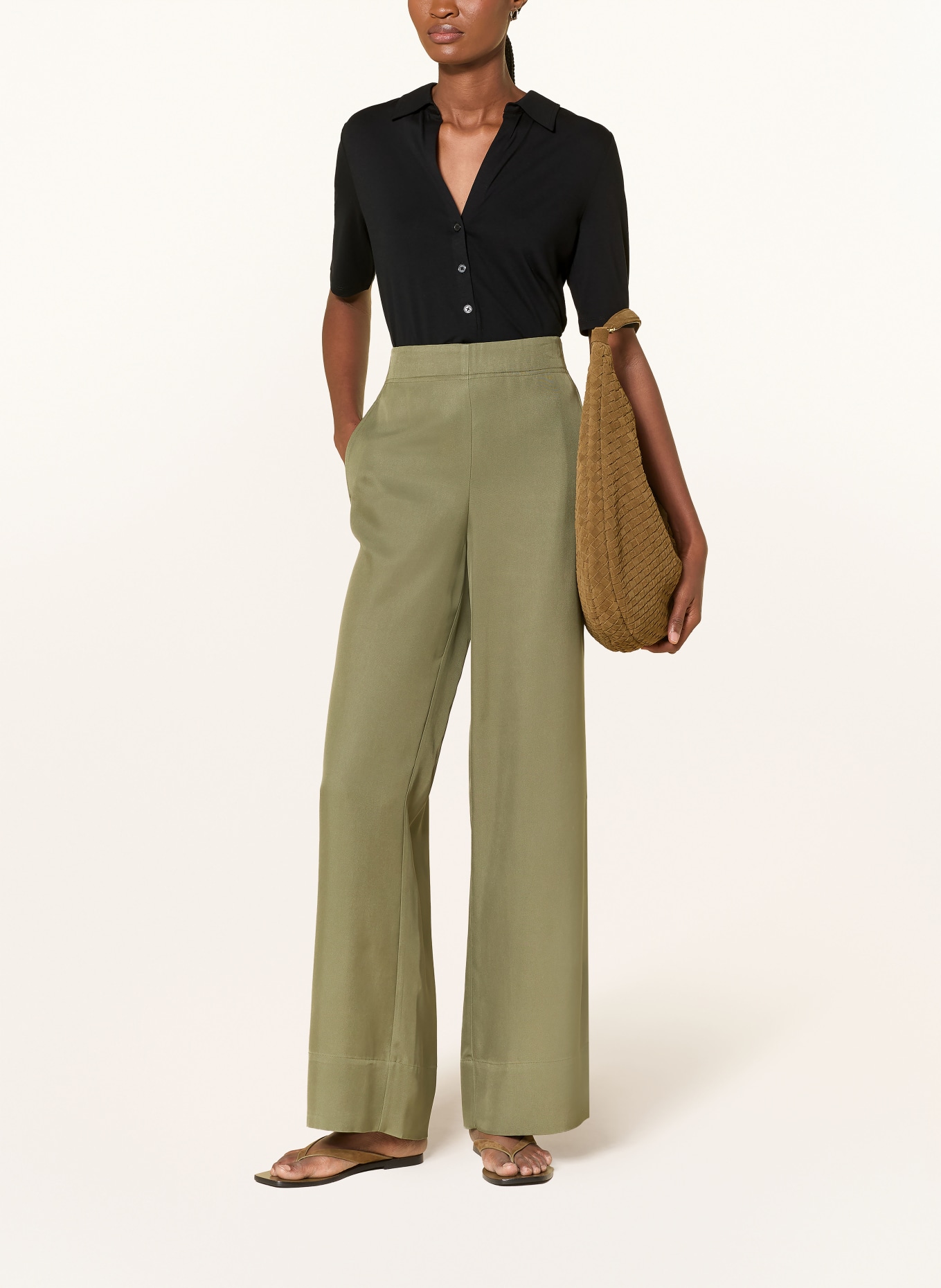 Marc O'Polo jerseyová blůza: ČERNÁ