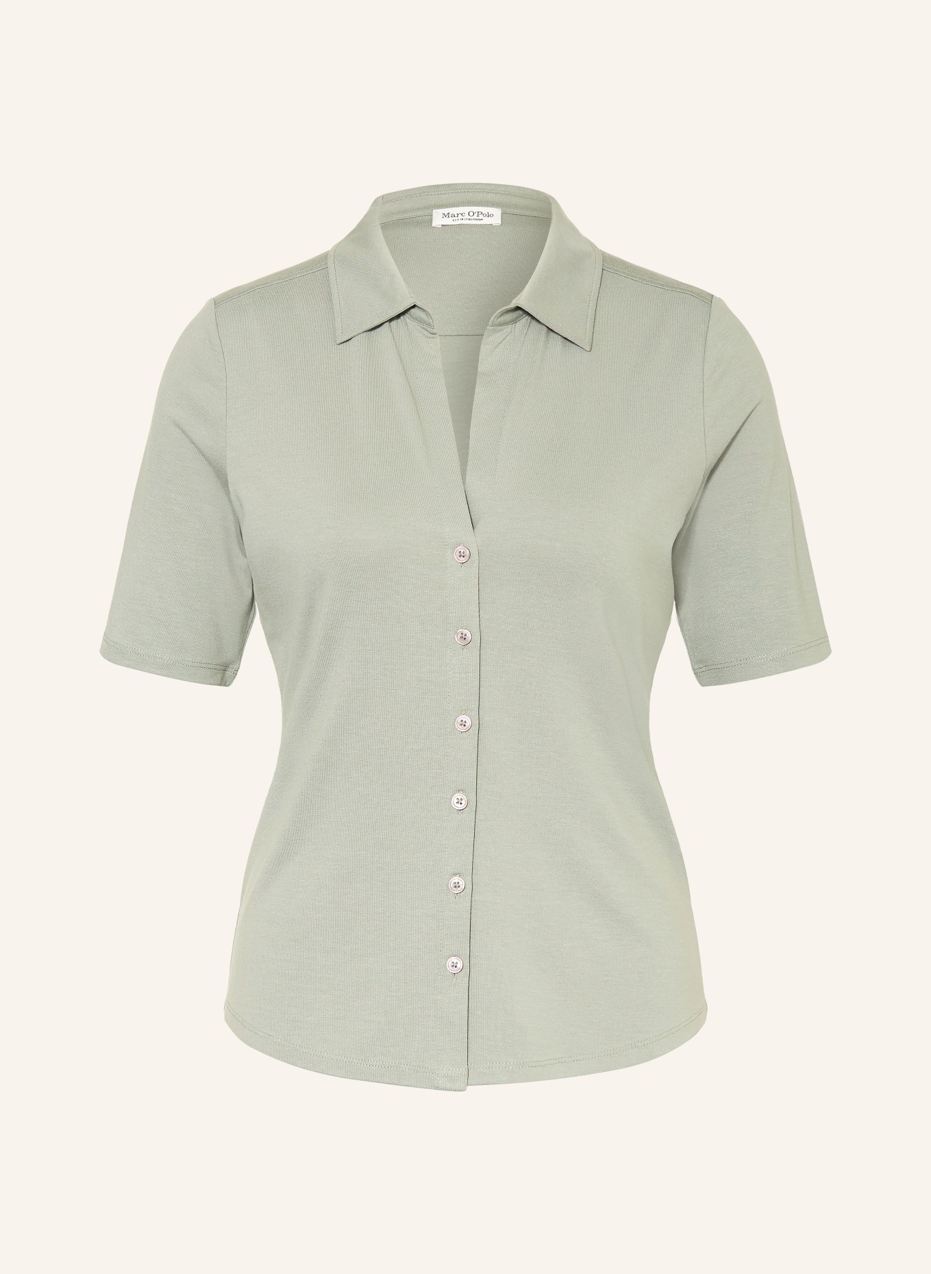 Marc O'Polo jerseyová blůza: SVĚTLE ZELENÁ