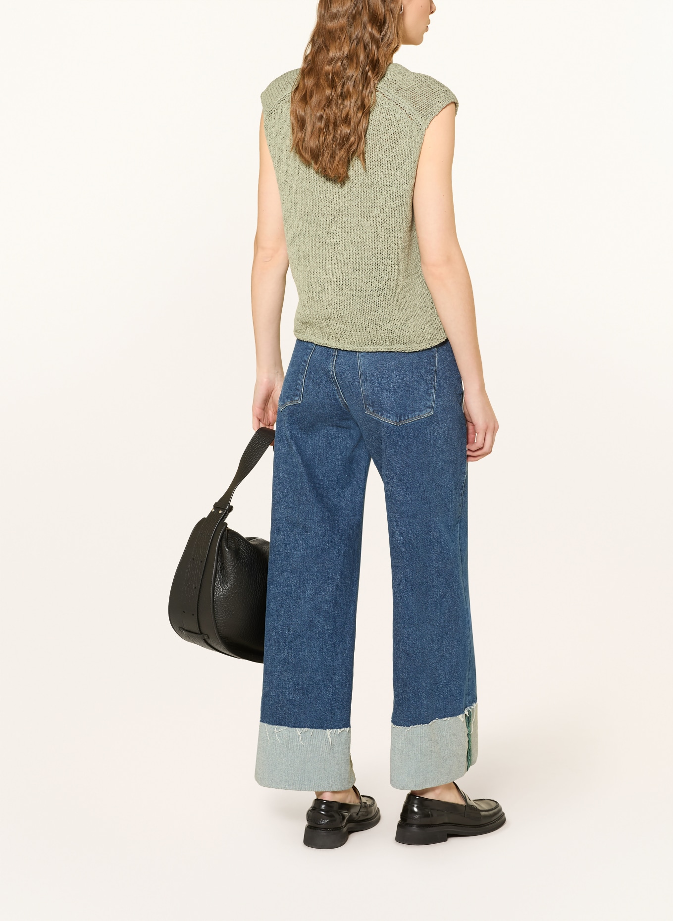 Marc O'Polo knitted vest: LIGHT GREEN