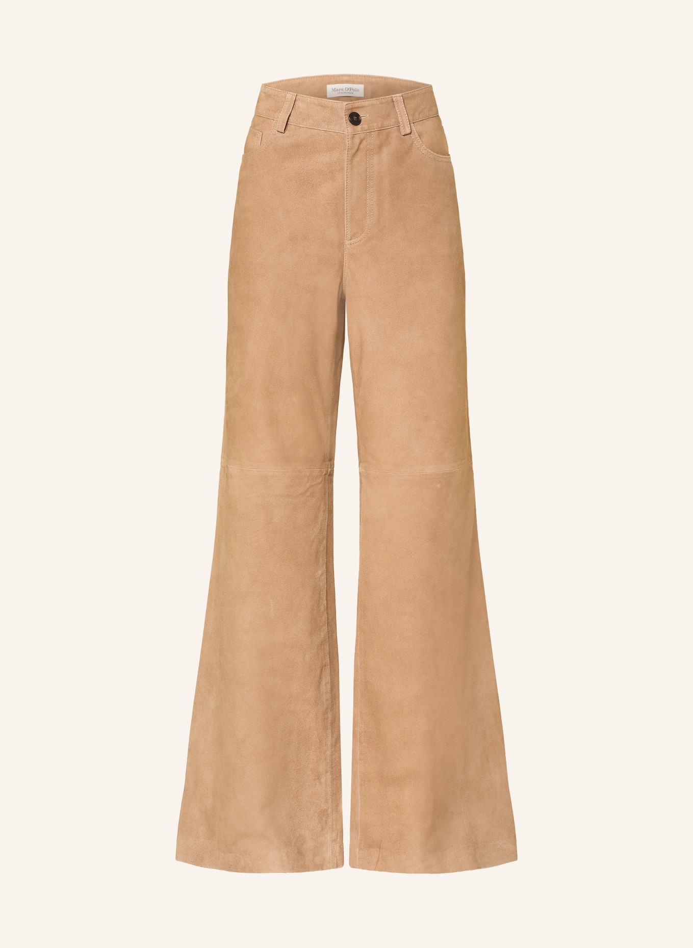 Marc O'Polo Lederhose: HELLBRAUN