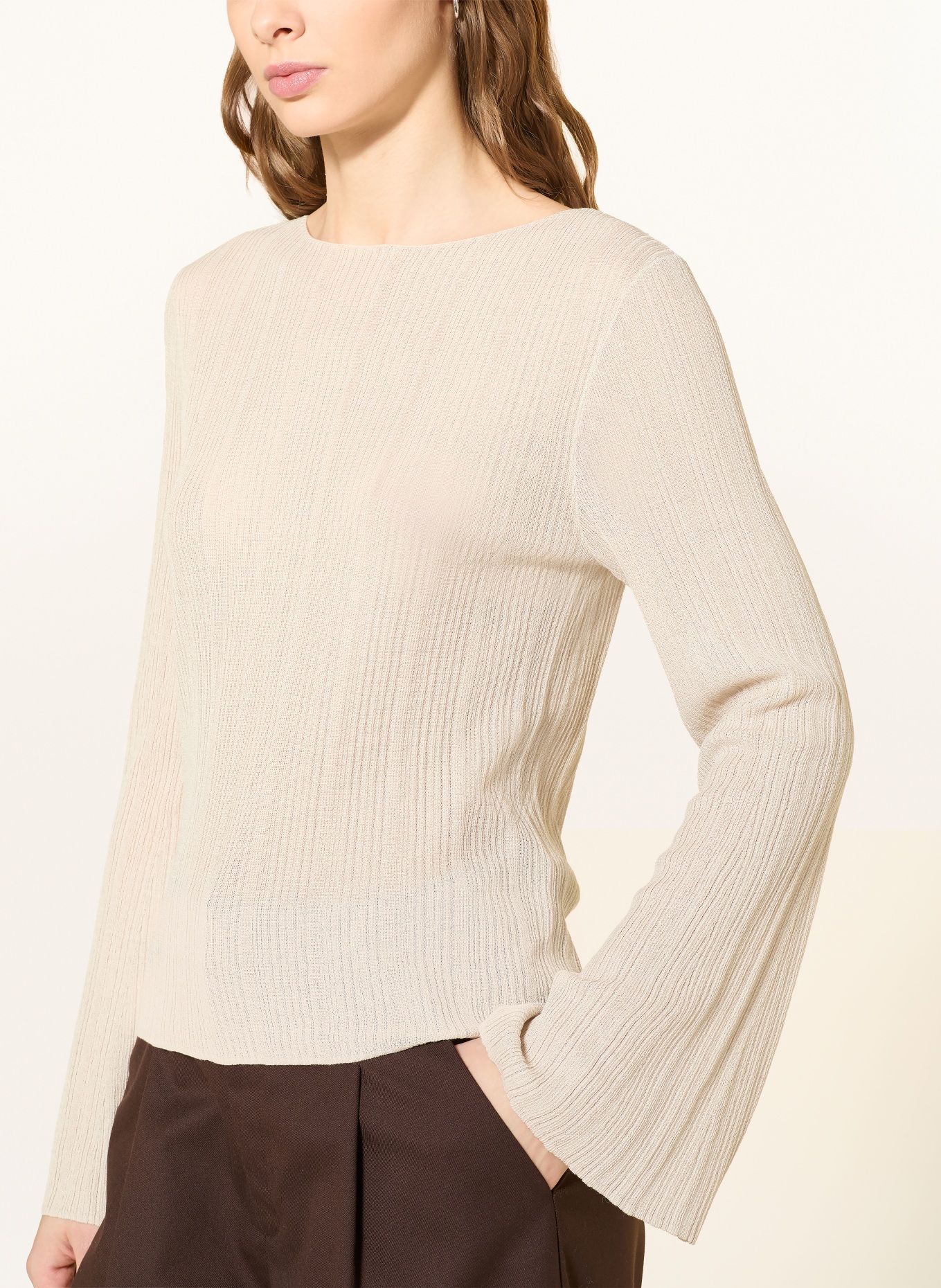 Marc O'Polo sweter: BEŻOWY