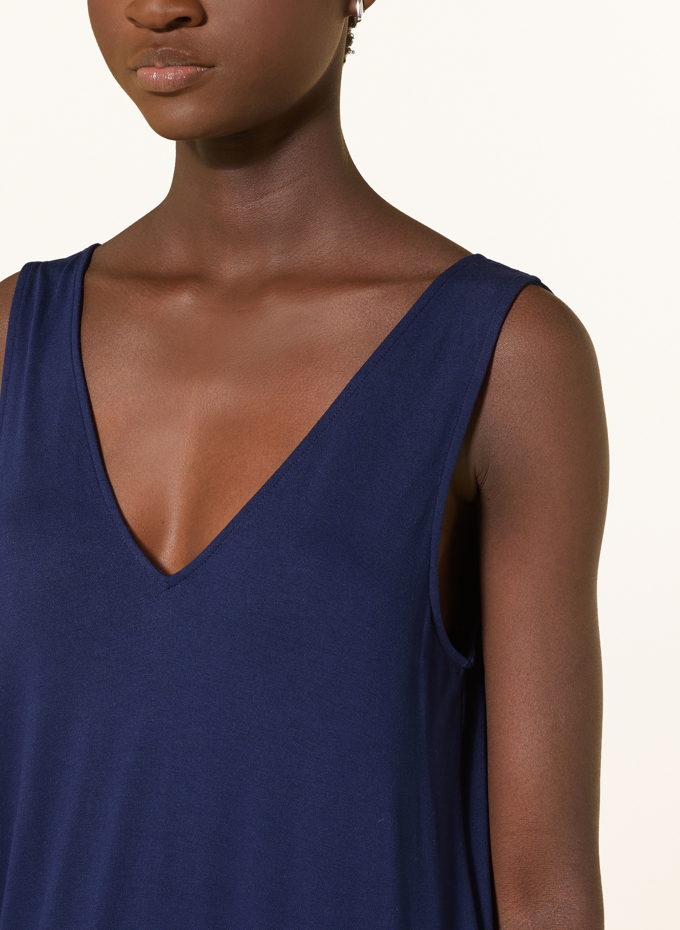 ARMEDANGELS Jerseyjurk: DONKERBLAUW