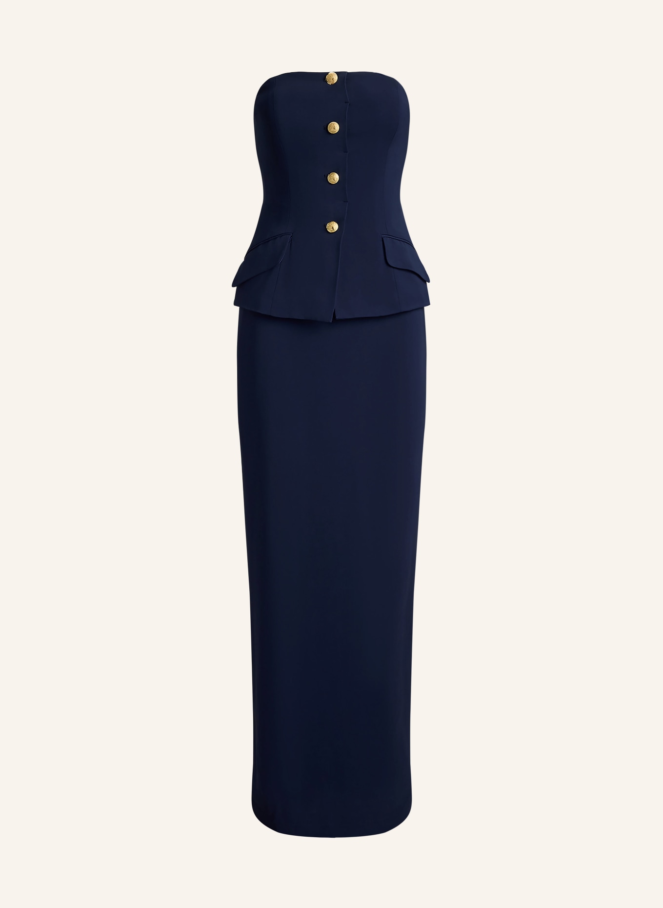 LAUREN RALPH LAUREN Abendkleid JERRELL: DUNKELBLAU