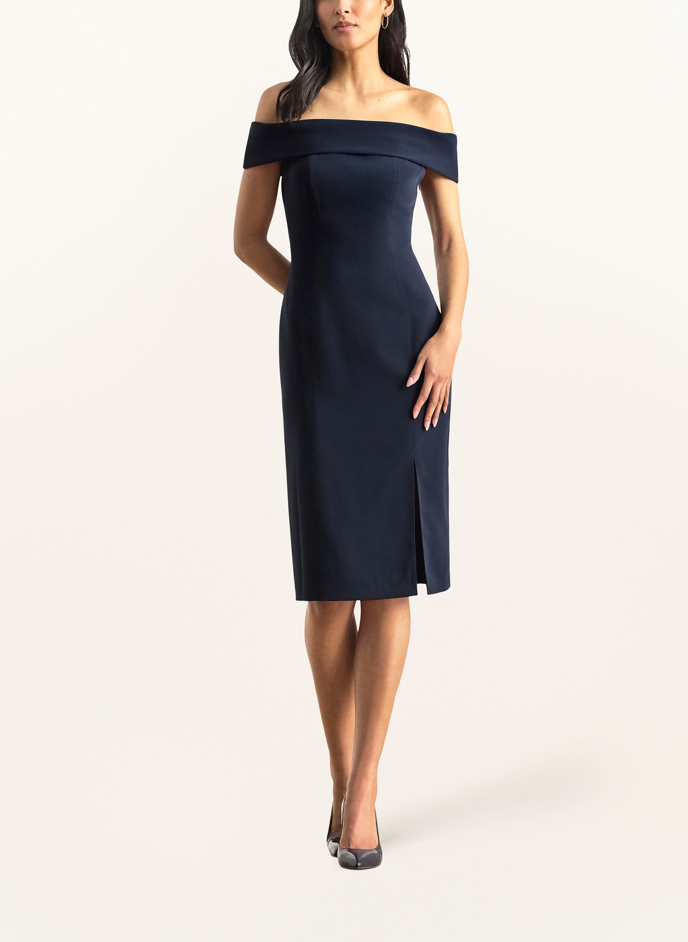 LAUREN RALPH LAUREN ADLAR cocktail dress: DARK BLUE