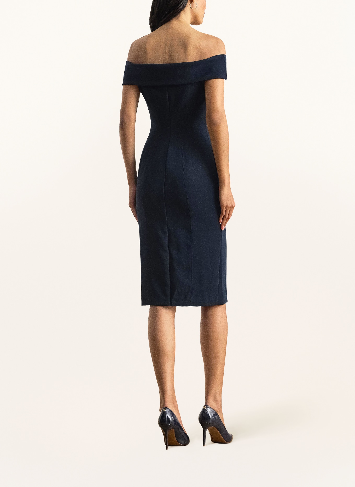 LAUREN RALPH LAUREN ADLAR cocktail dress: DARK BLUE
