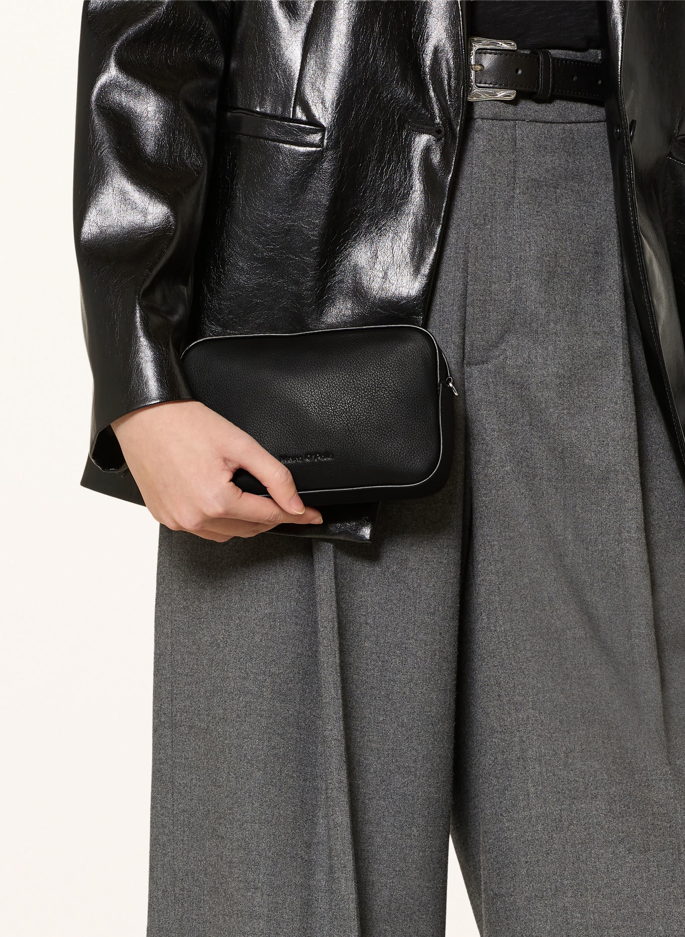 Marc O'Polo torba na ramię: CZARNY