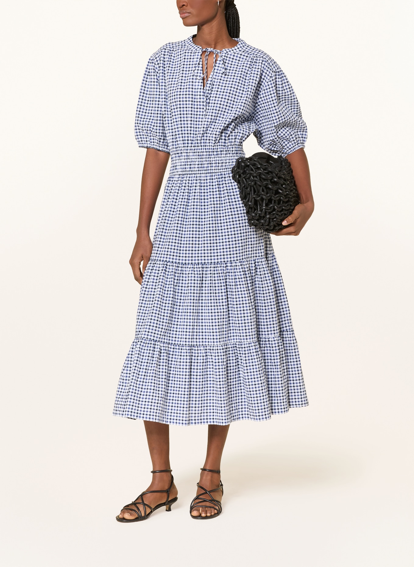 Barbour Rochie: ALBASTRU ÎNCHIS / ALB
