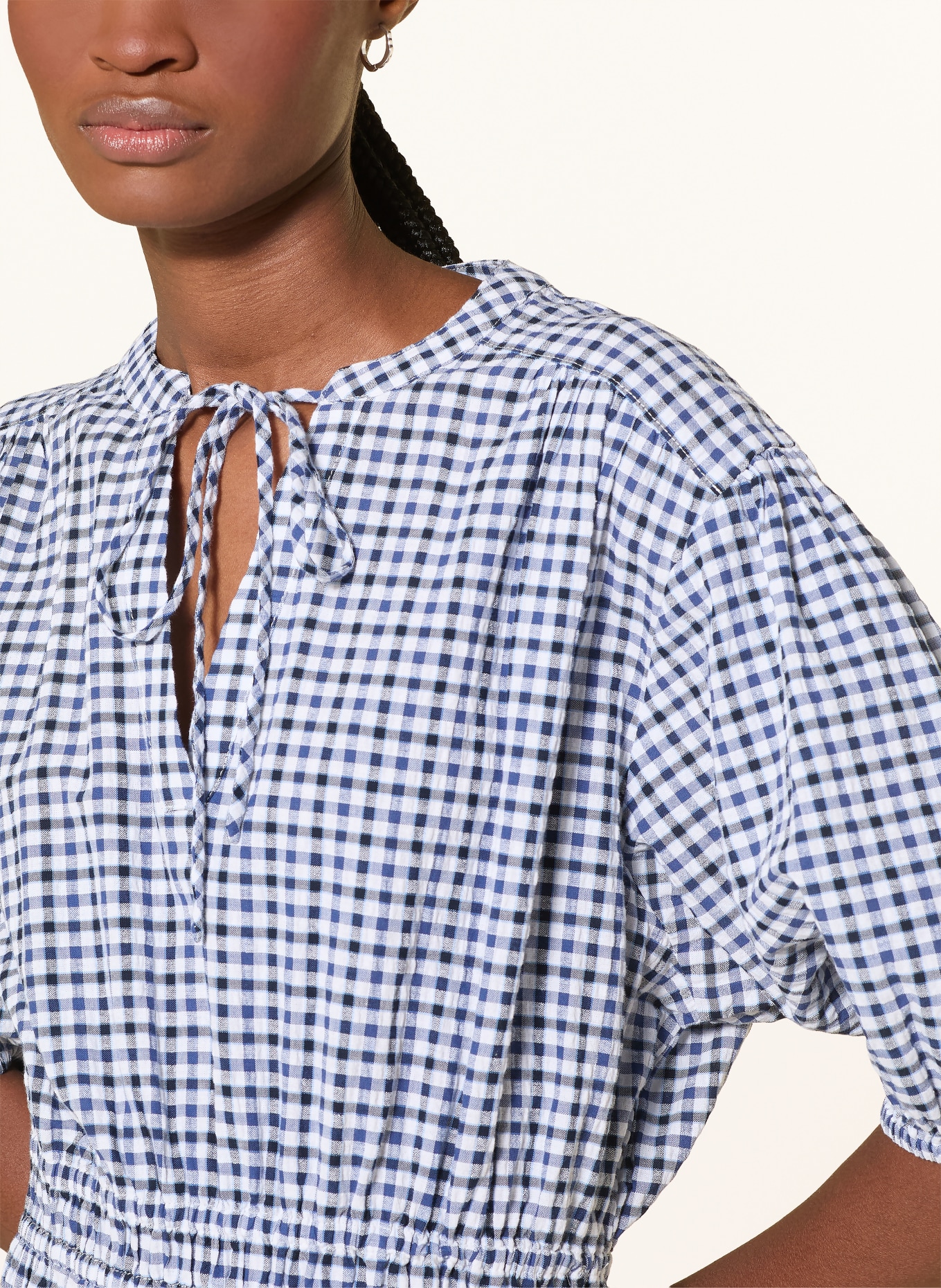 Barbour Rochie: ALBASTRU ÎNCHIS / ALB