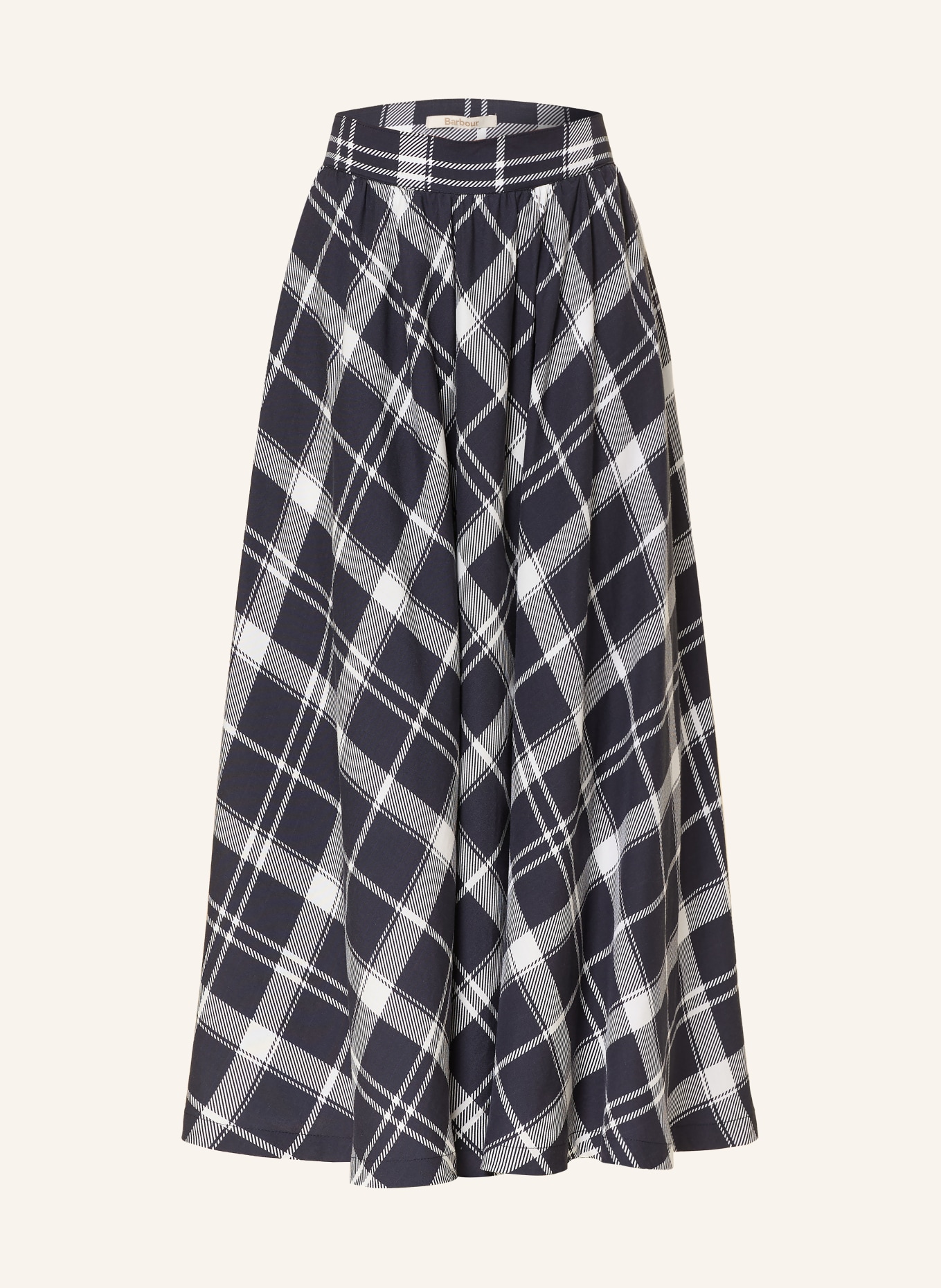 Barbour Skirt ALIN: DARK BLUE / WHITE