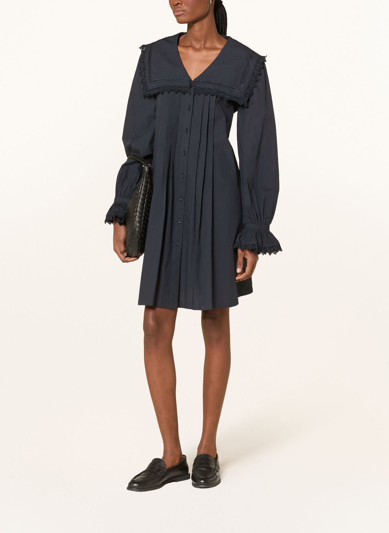 Barbour Rochie cu dantelă: ALBASTRU ÎNCHIS