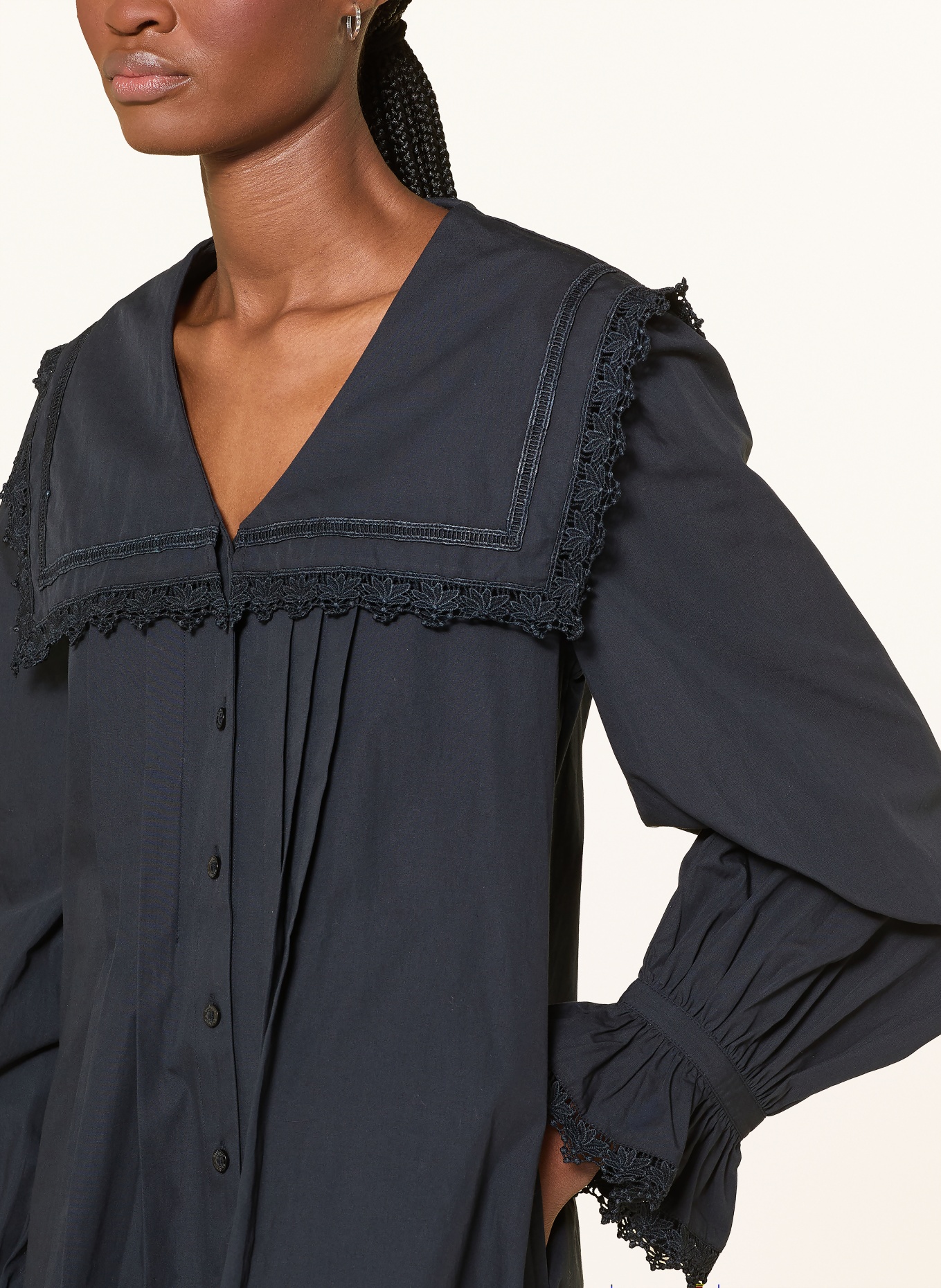 Barbour Rochie cu dantelă: ALBASTRU ÎNCHIS