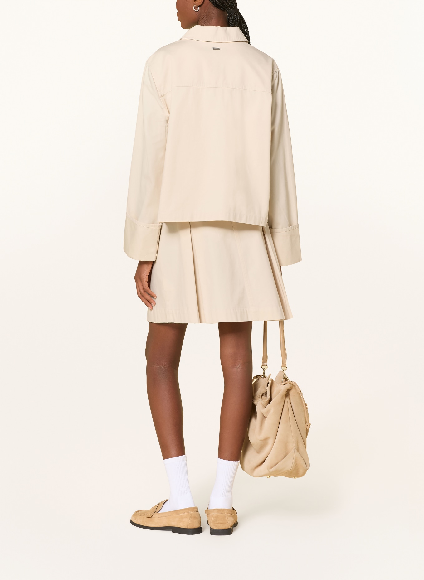 Barbour Box jacket AYLESBY: BEIGE