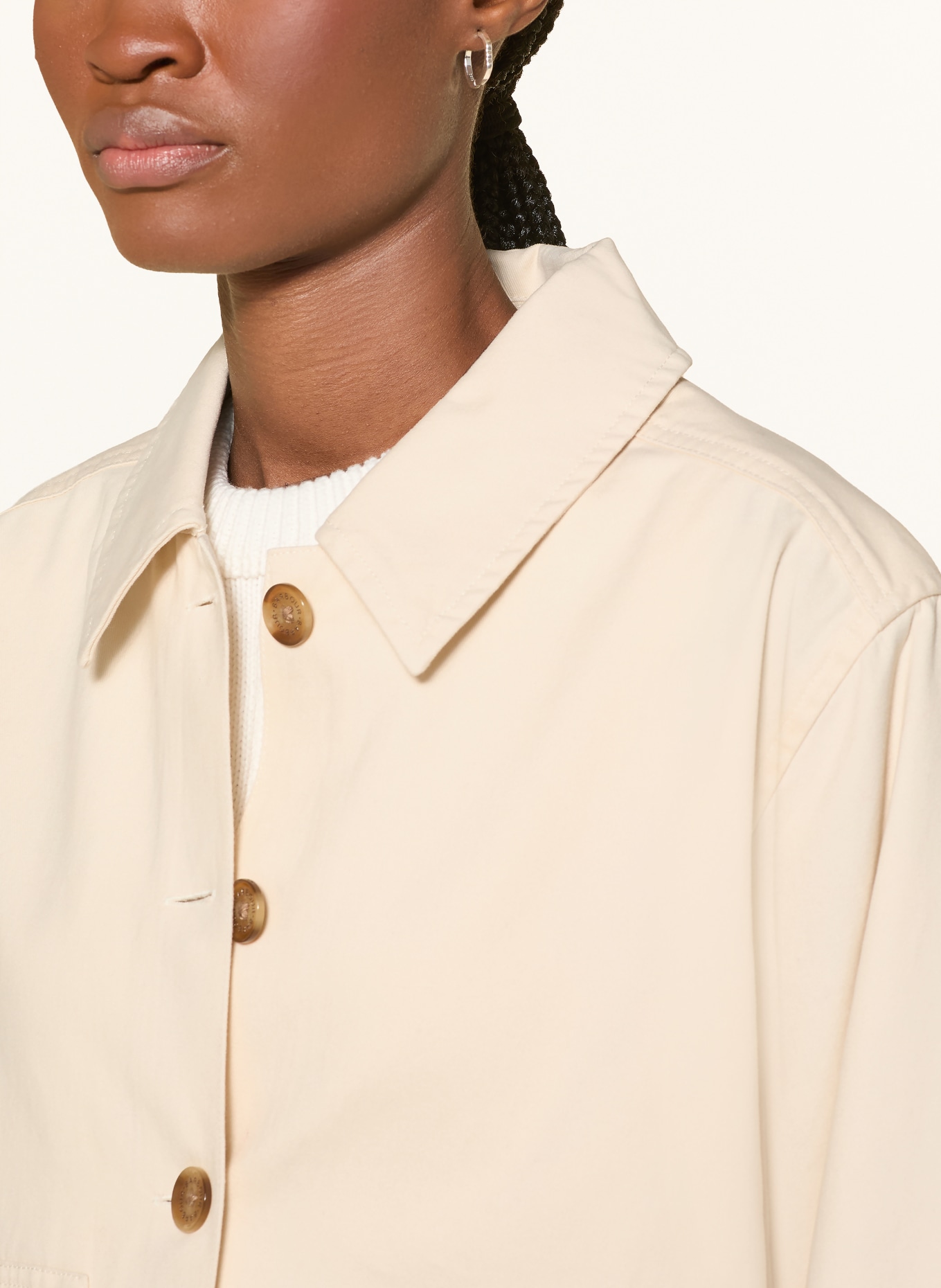 Barbour Box jacket AYLESBY: BEIGE