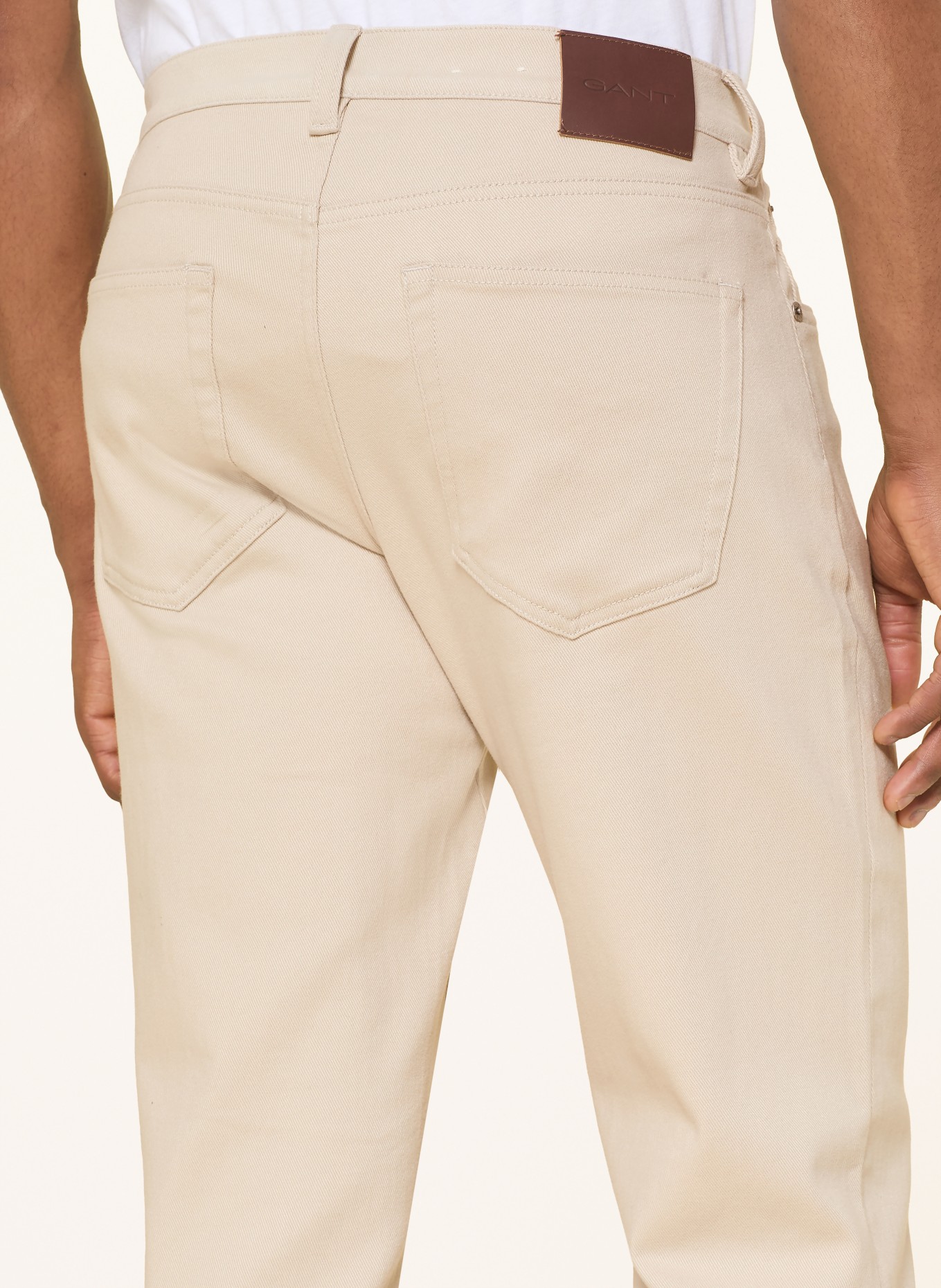 GANT Džíny Regular Fit: 215 CLAY BEIGE