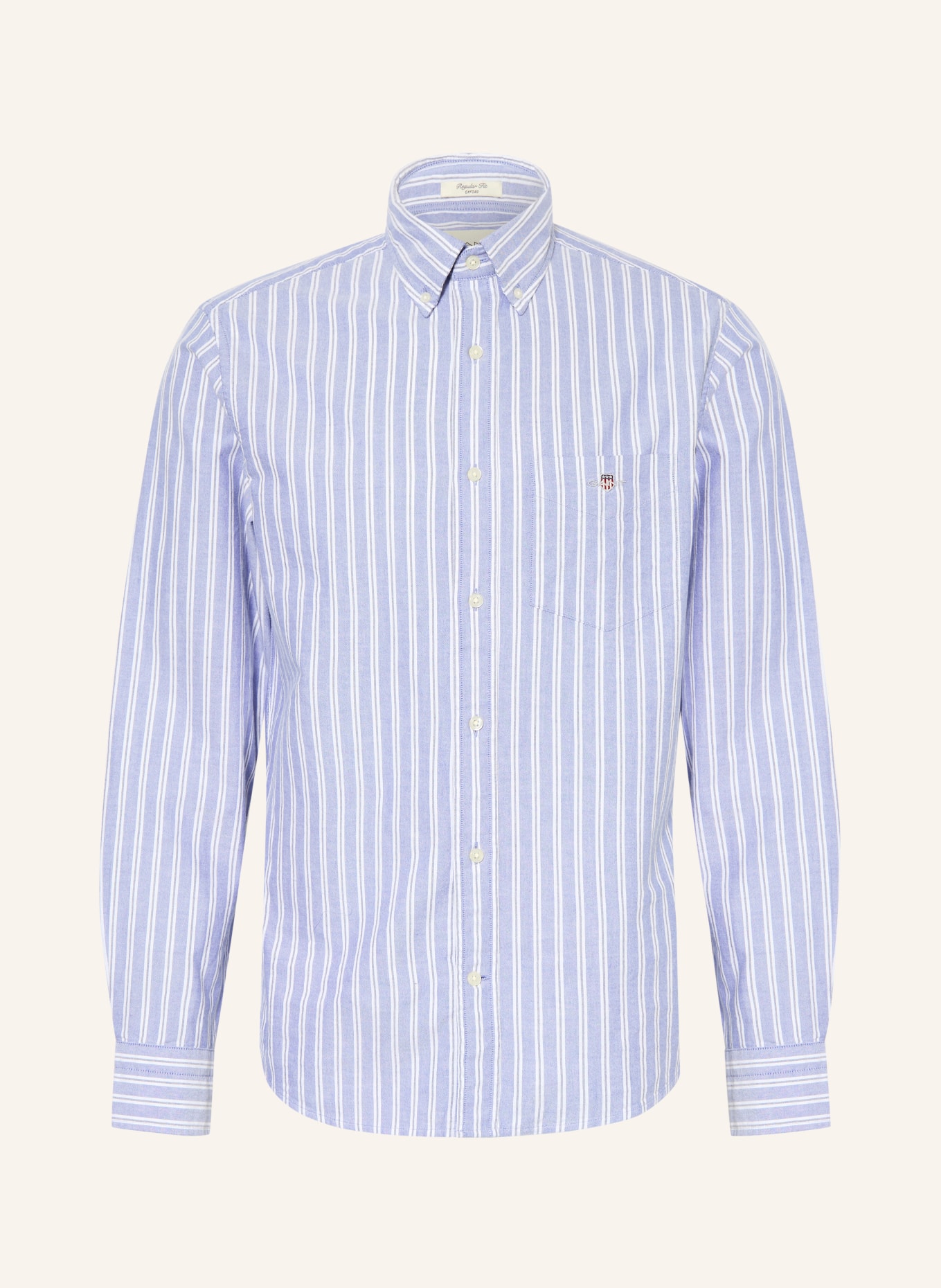 GANT Chemise Oxford coupe classique: BLEU CLAIR / BLANC