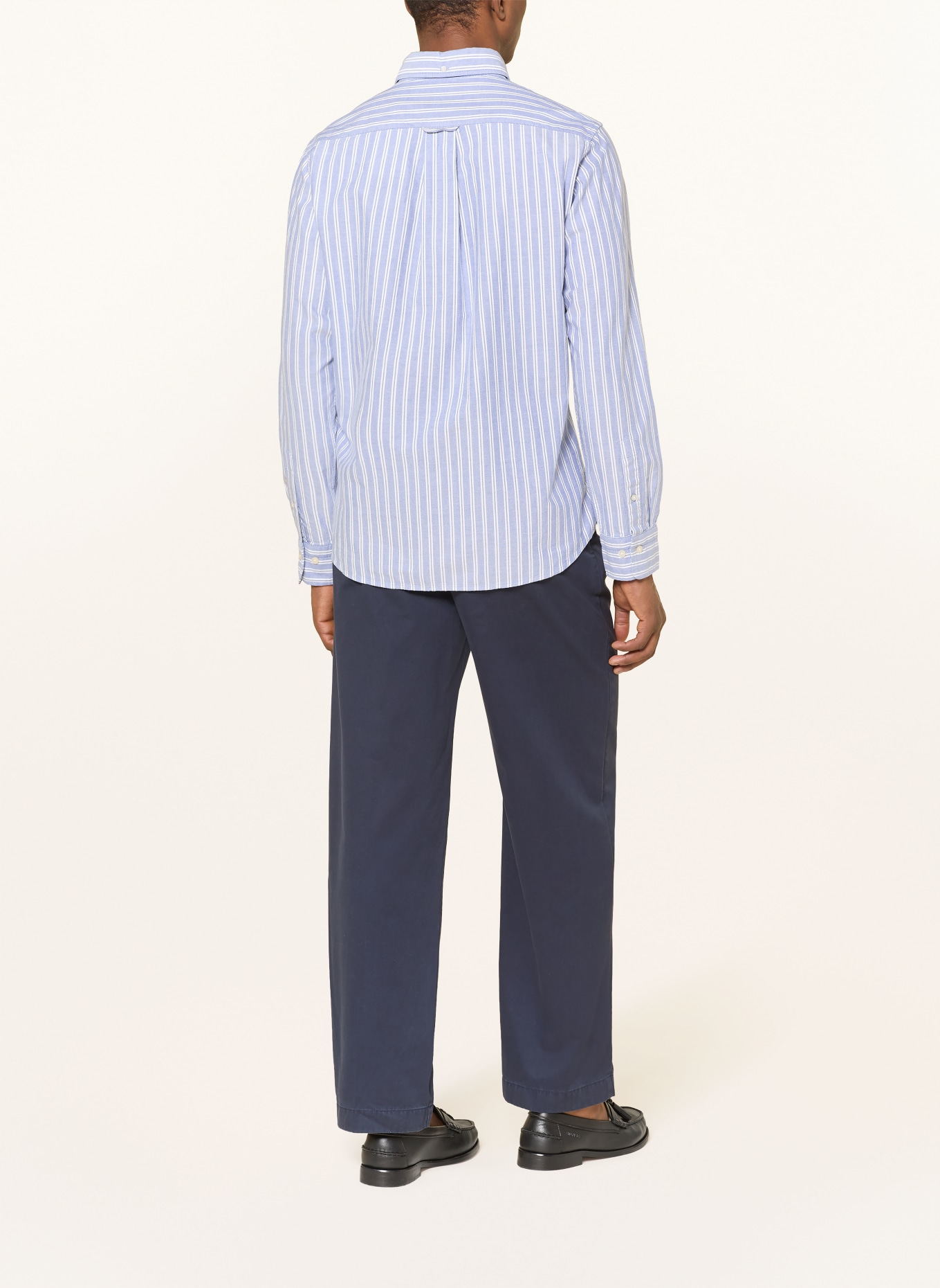 GANT Chemise Oxford coupe classique: BLEU CLAIR / BLANC