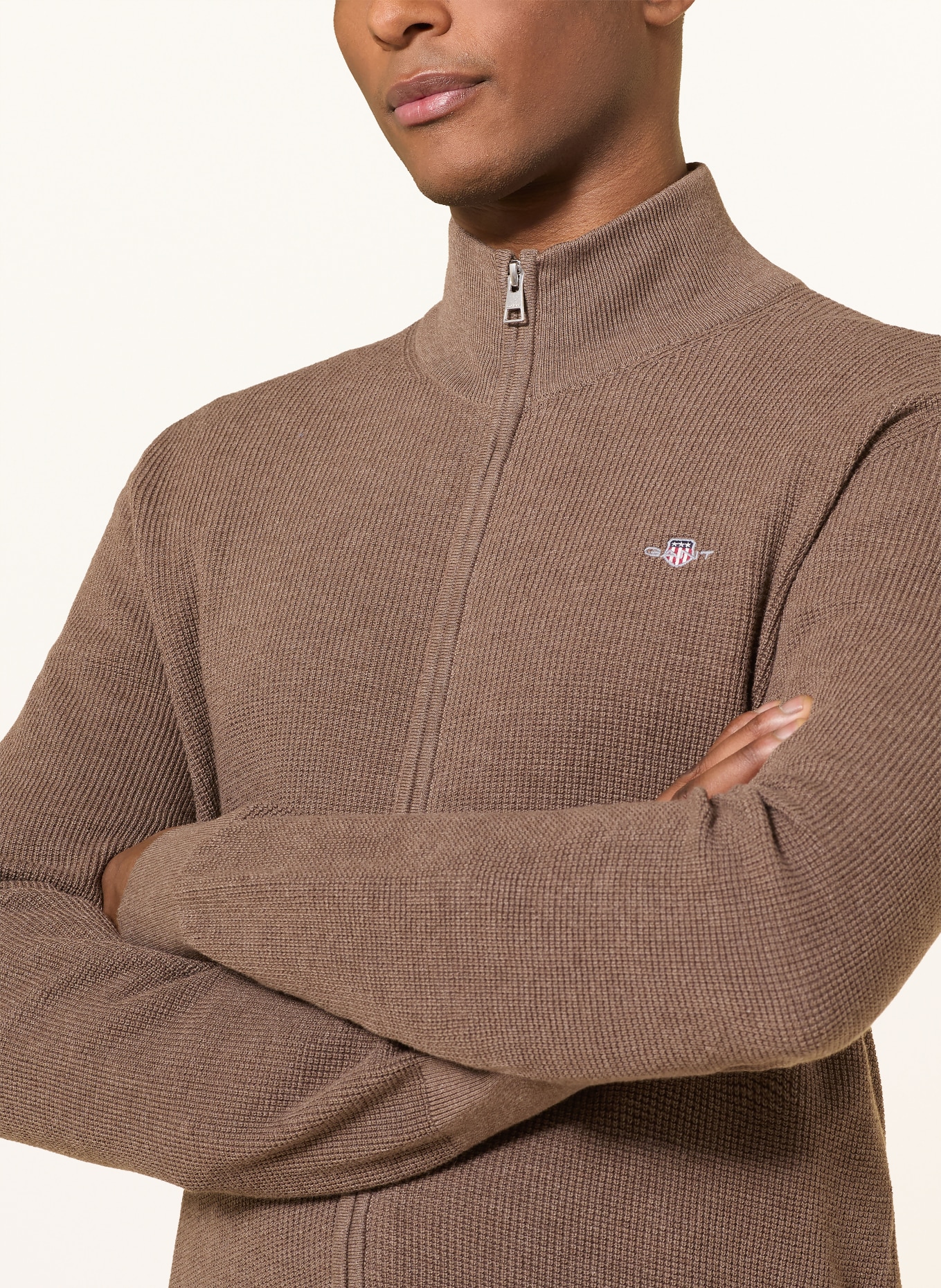GANT Strickjacke: BRAUN