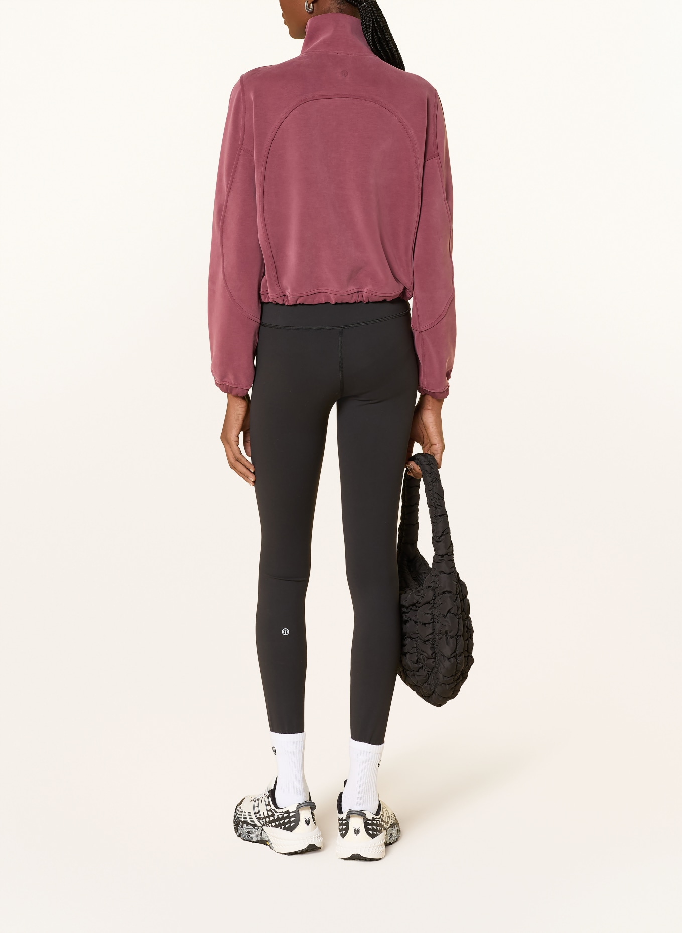 lululemon Sweatshirt: DUNKELROT