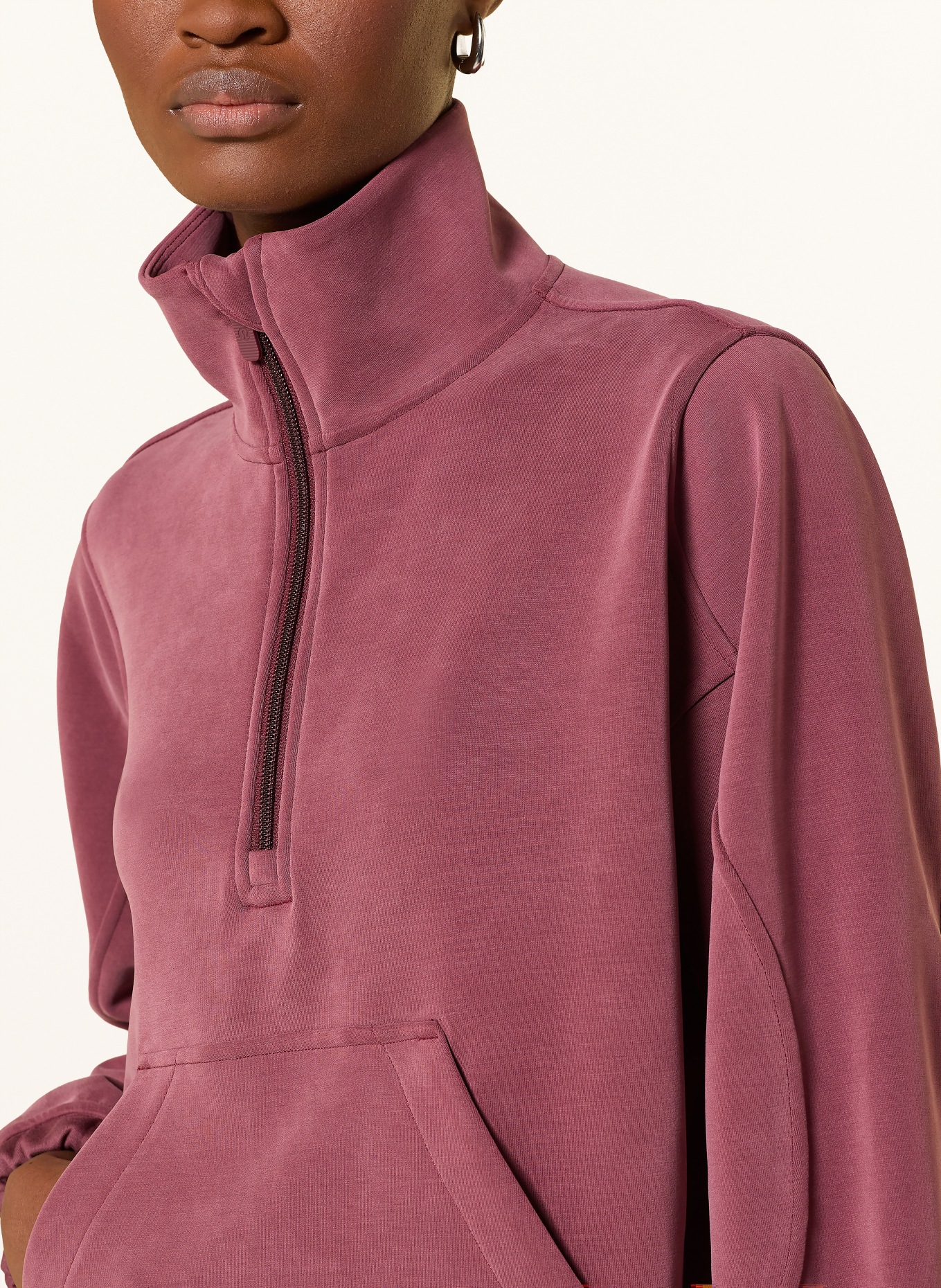 lululemon Sweatshirt: DUNKELROT