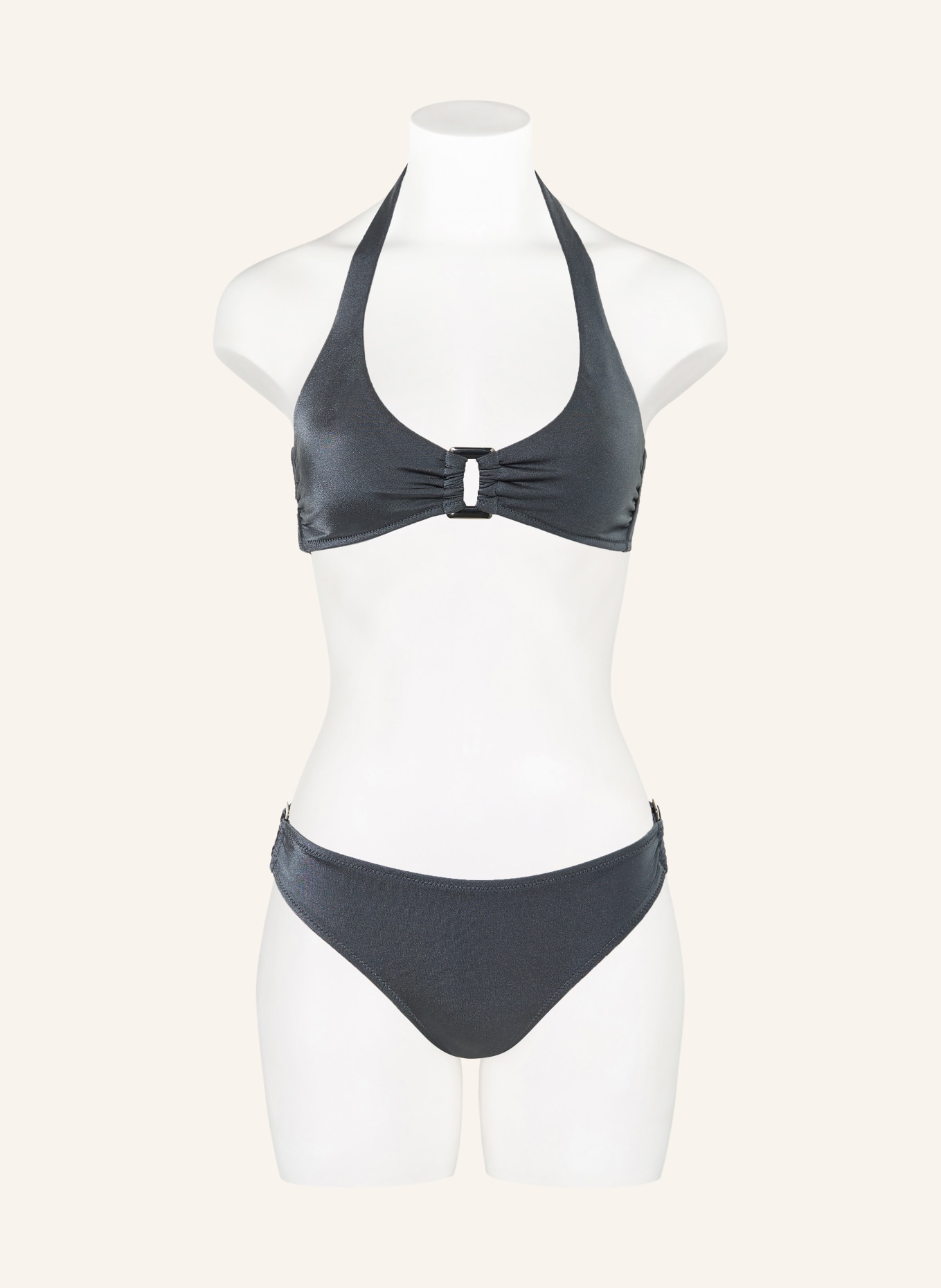 heidi klein Haut de bikini à dos nu OLYMPUS: BLEU PÉTROLE