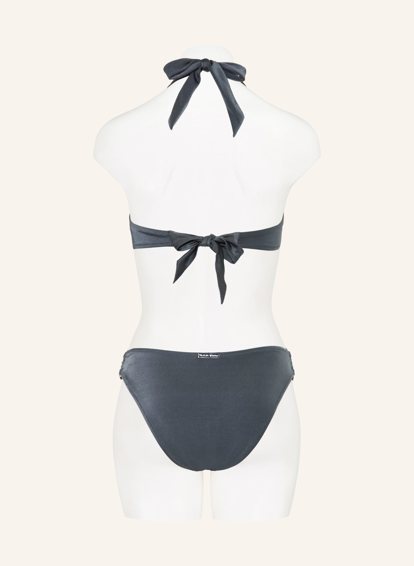 heidi klein Haut de bikini à dos nu OLYMPUS: BLEU PÉTROLE