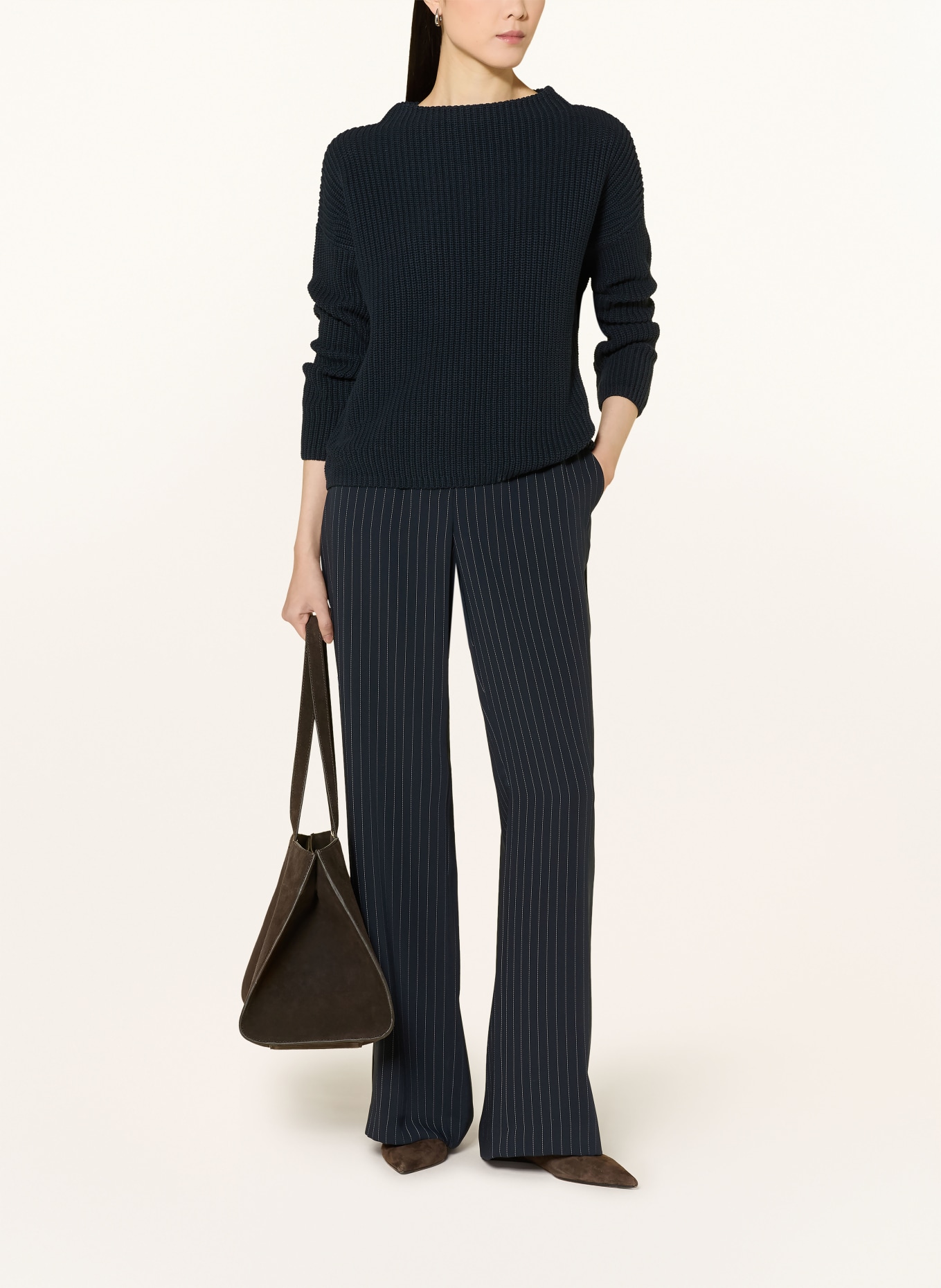 OPUS PARTO sweater: DARK BLUE