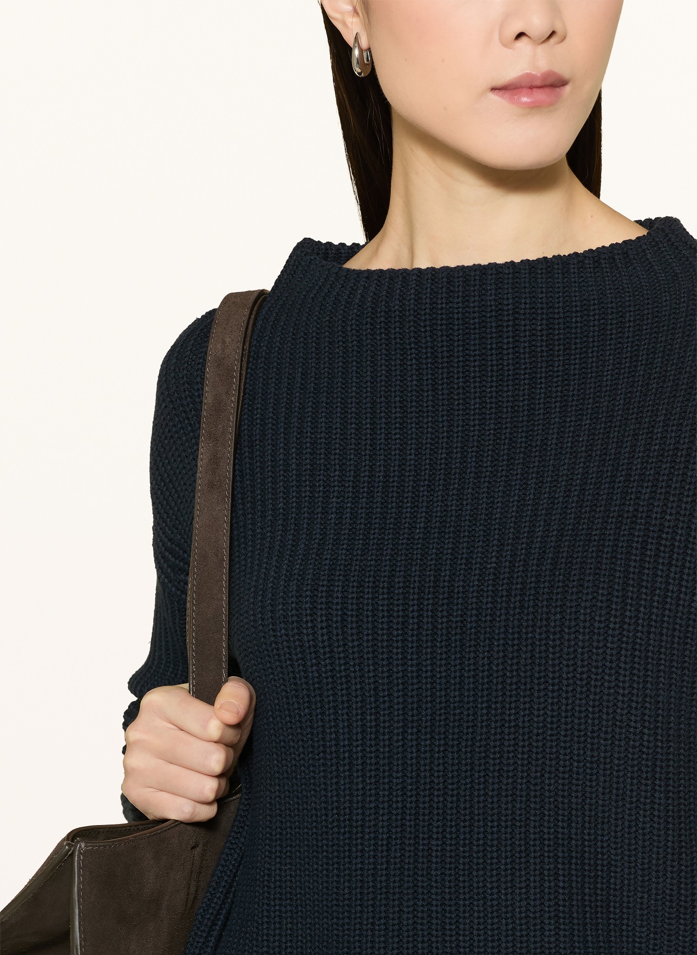 OPUS PARTO sweater: DARK BLUE