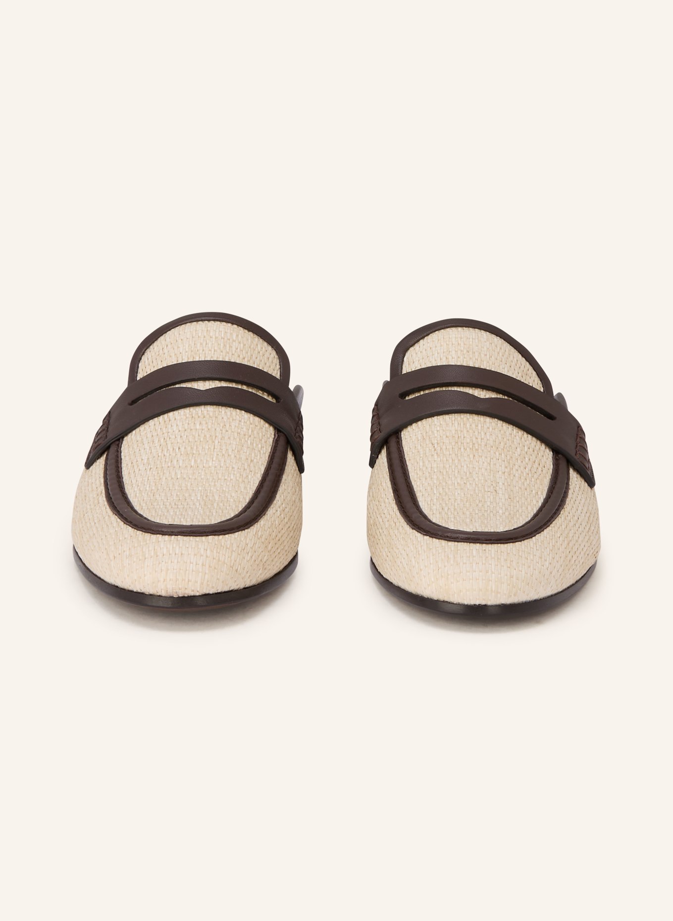 BRUNELLO CUCINELLI Mules: HELLBRAUN / DUNKELBRAUN