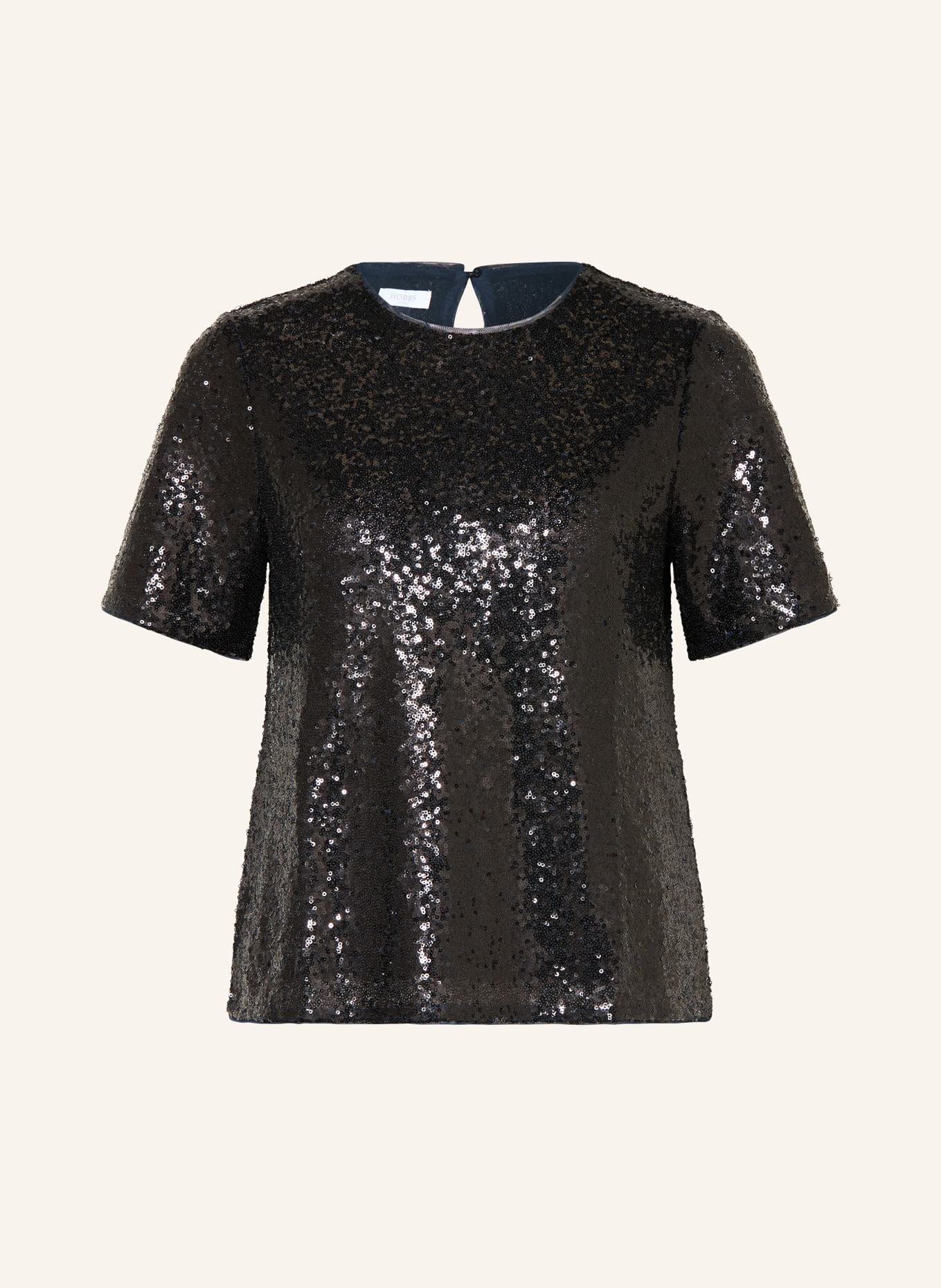 HOBBS Blůza LILIBET s flitry: TMAVĚ MODRÁ